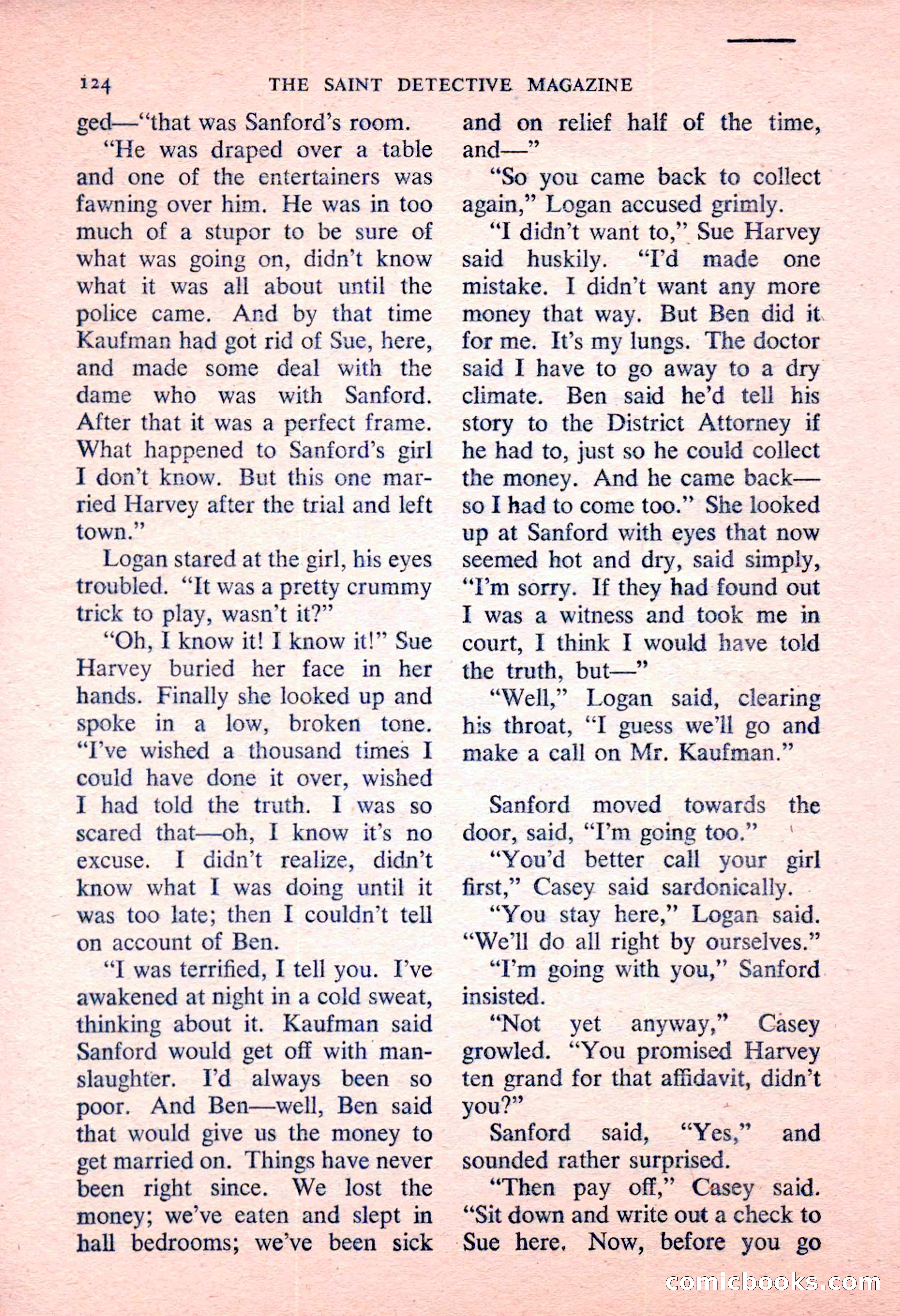 The Saint Detective Magazine — page 126 of 164