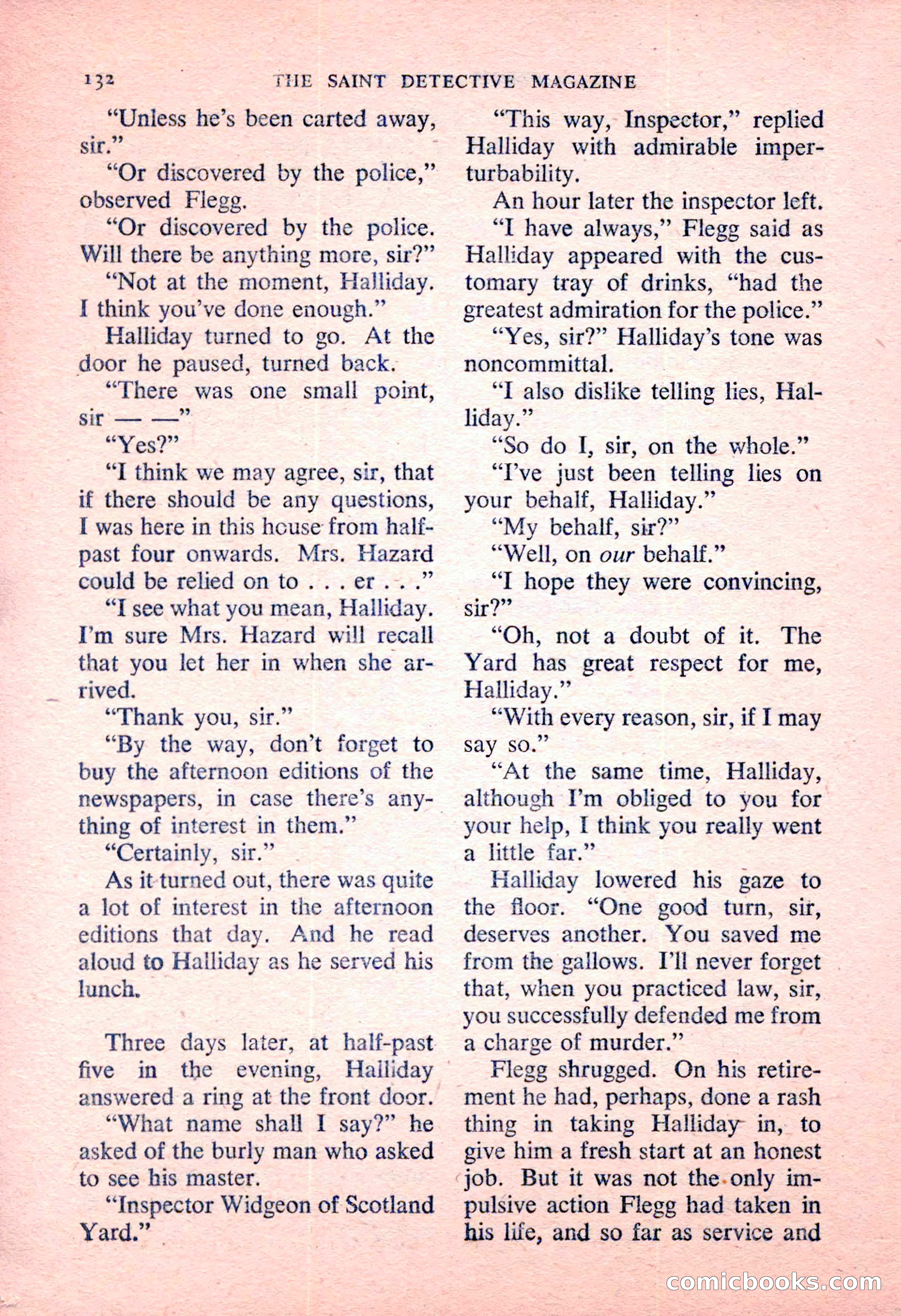 The Saint Detective Magazine — page 134 of 164
