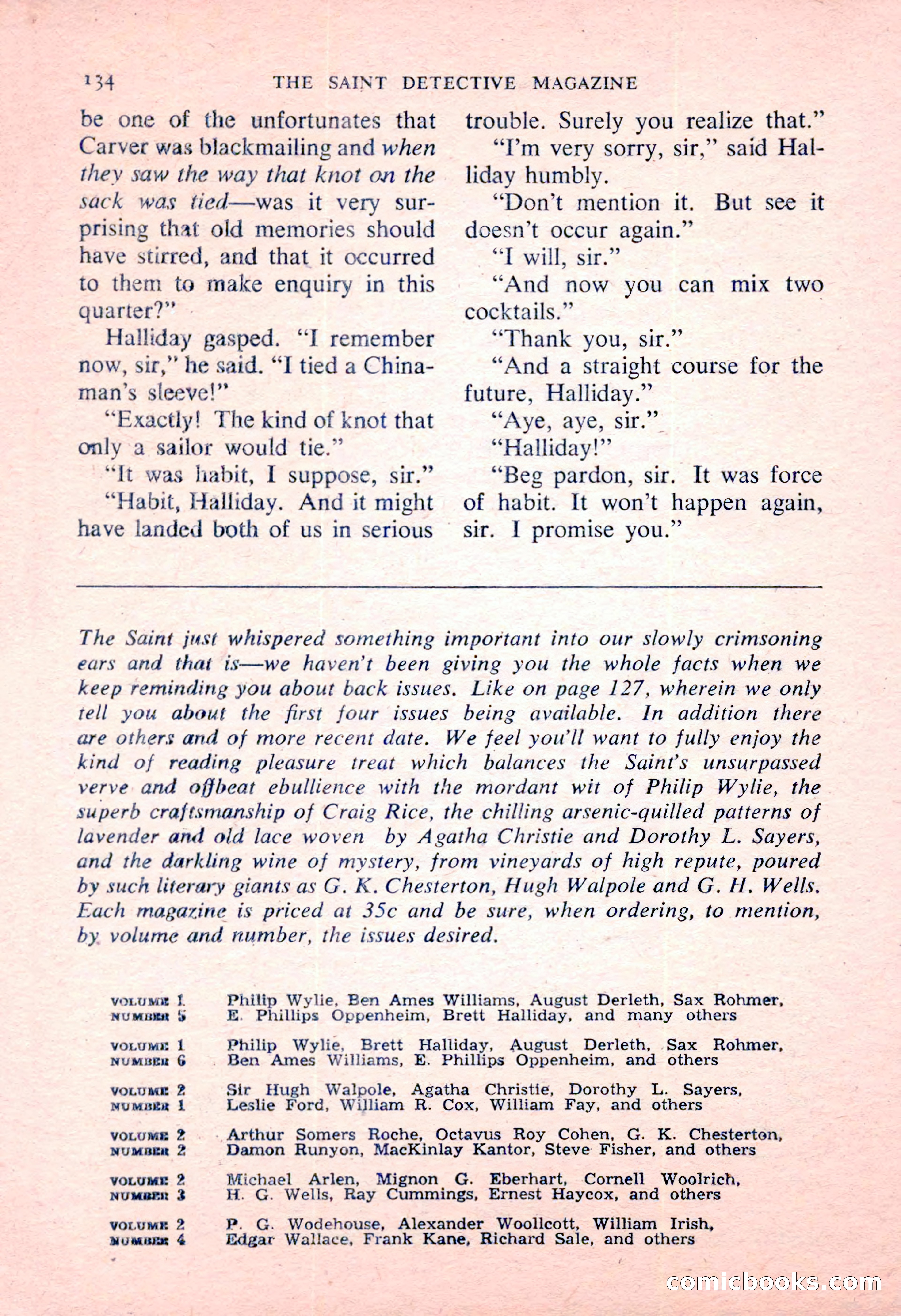 The Saint Detective Magazine — page 136 of 164