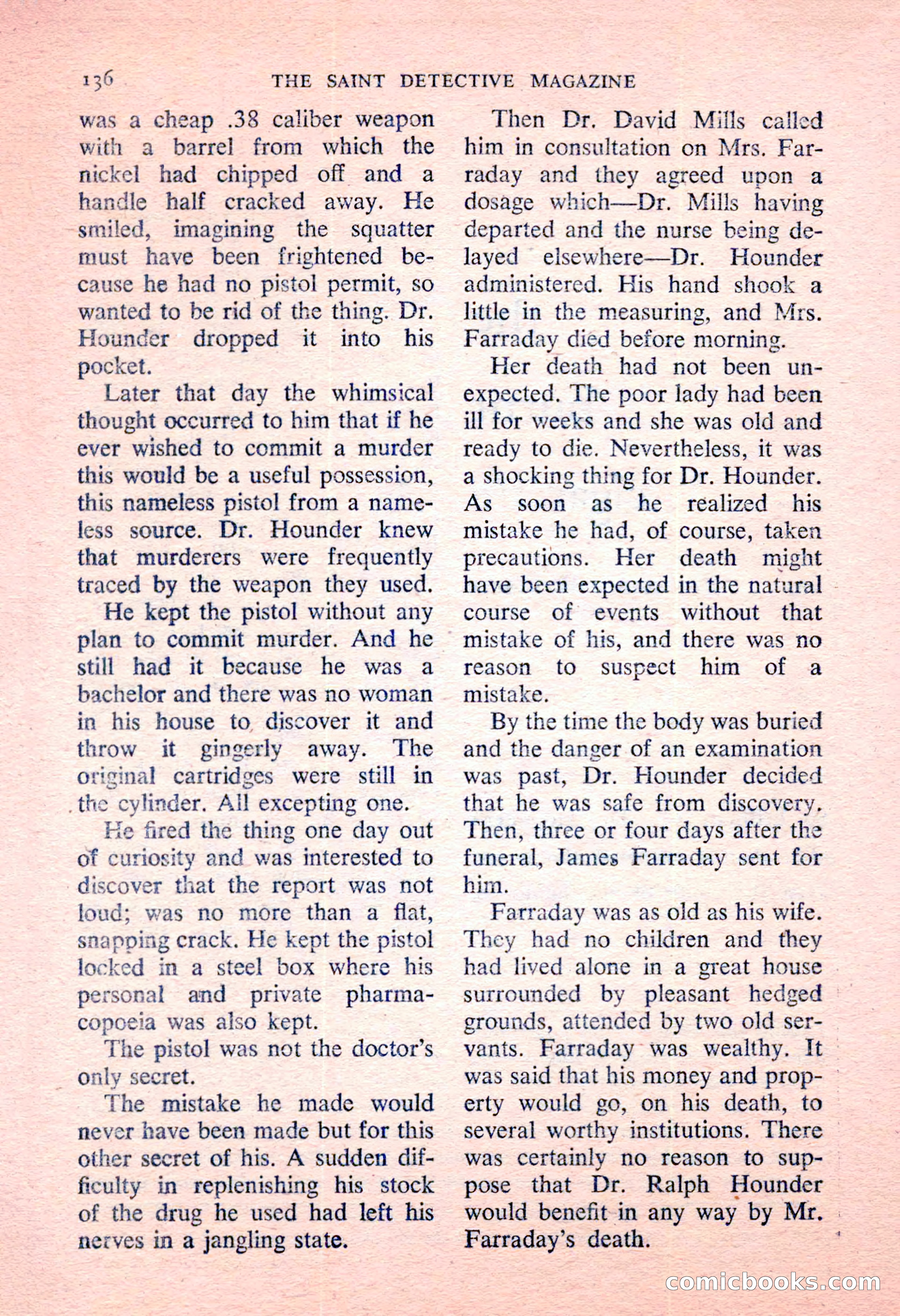 The Saint Detective Magazine — page 138 of 164