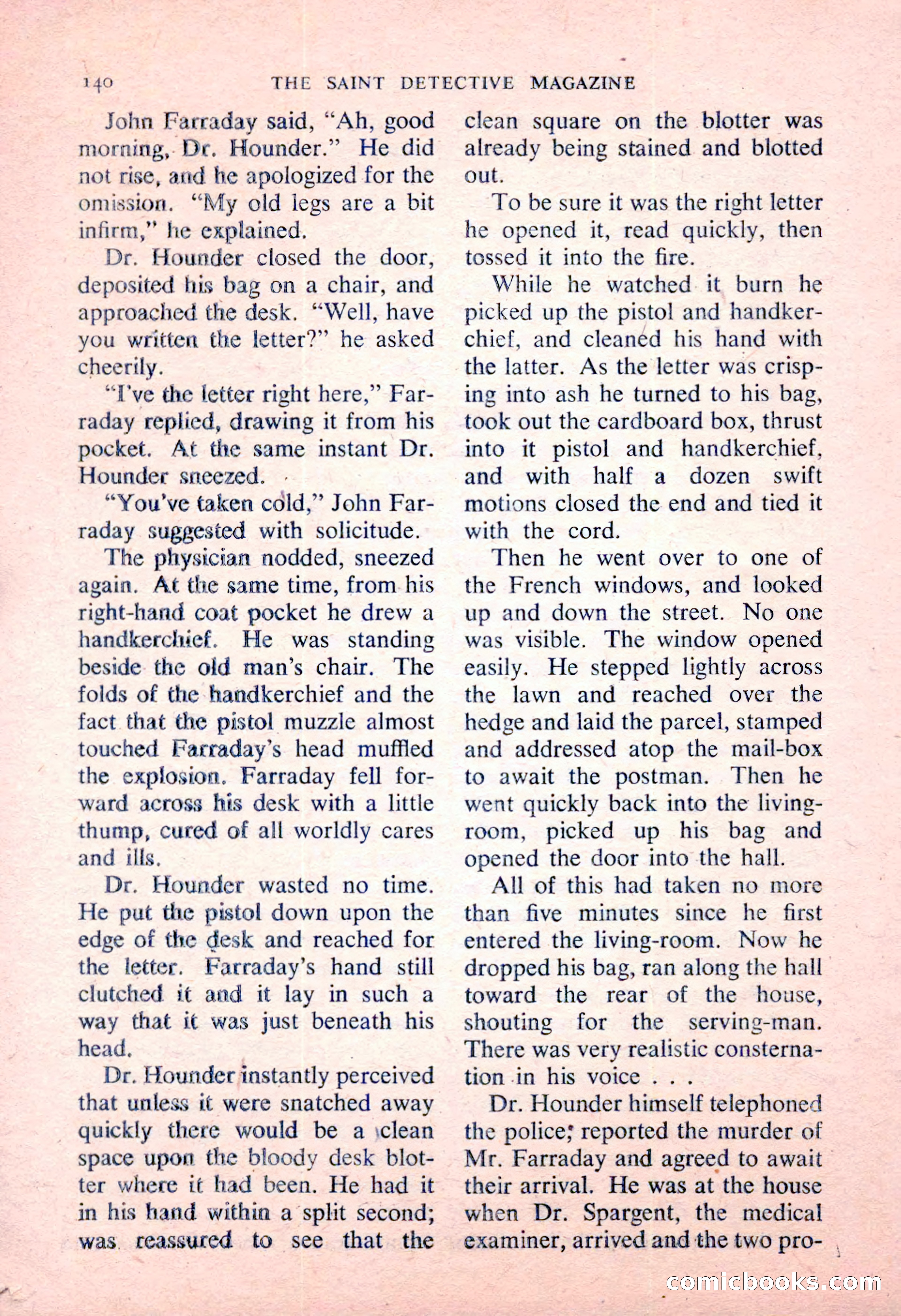 The Saint Detective Magazine — page 142 of 164