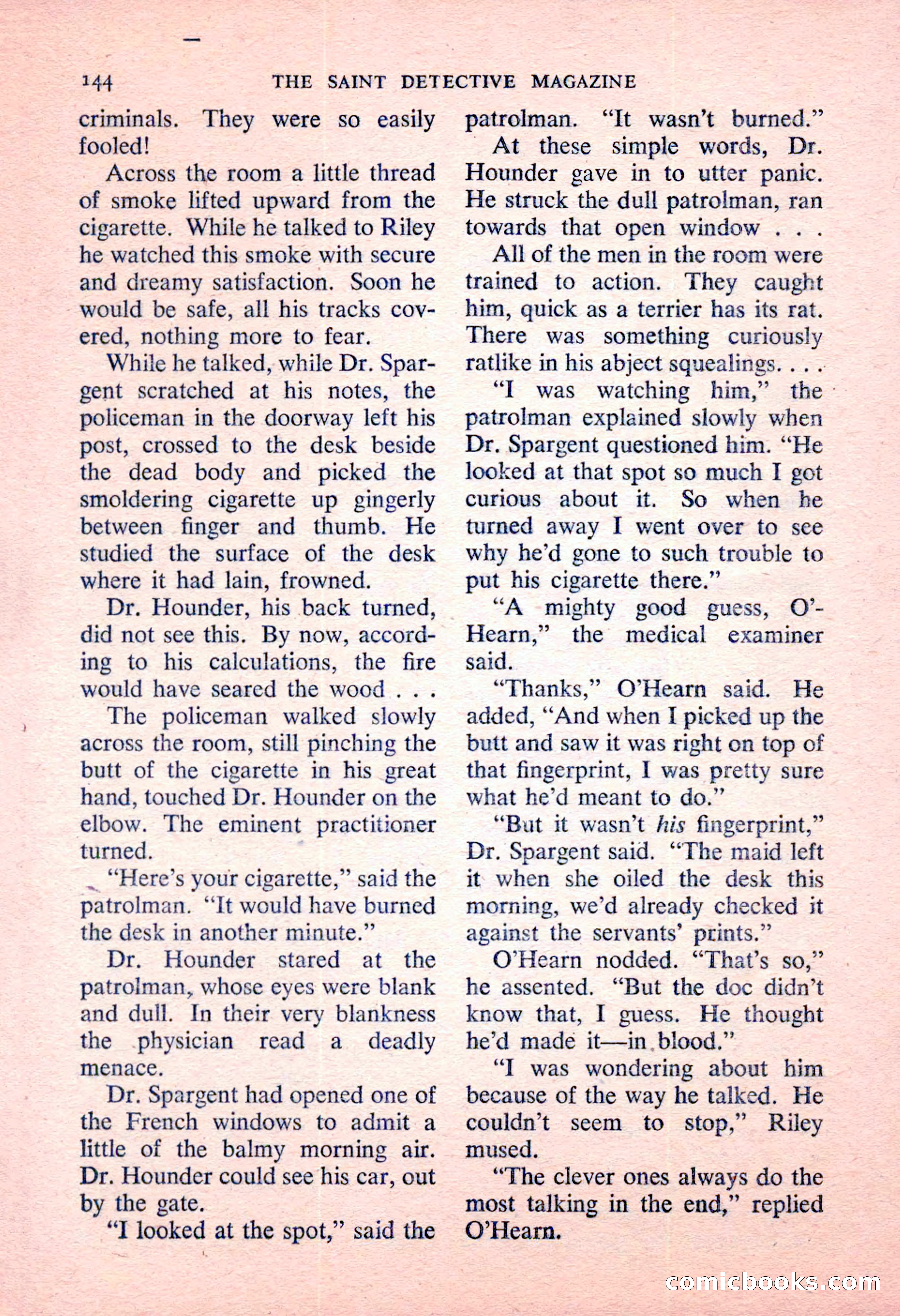 The Saint Detective Magazine — page 146 of 164