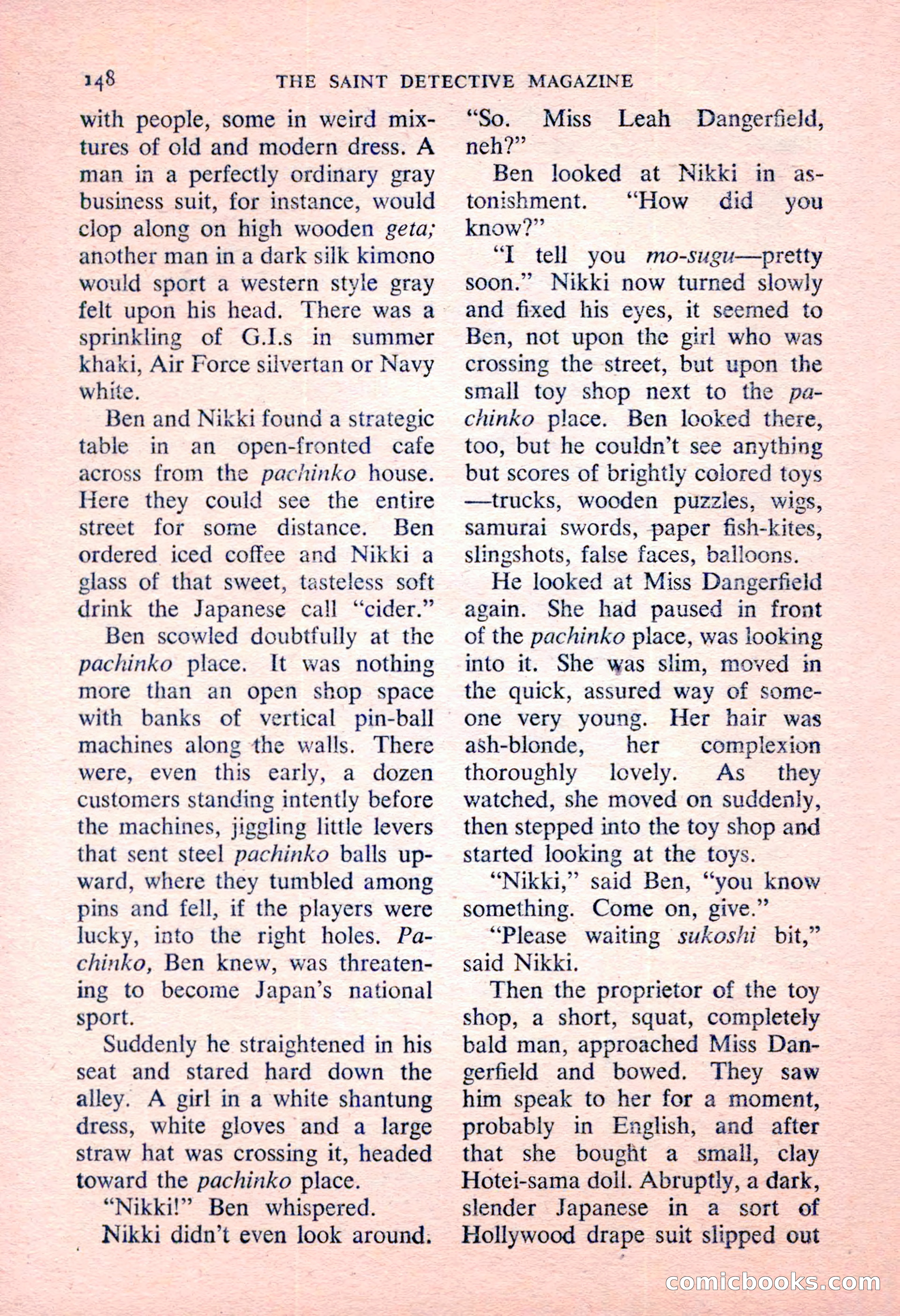 The Saint Detective Magazine — page 150 of 164