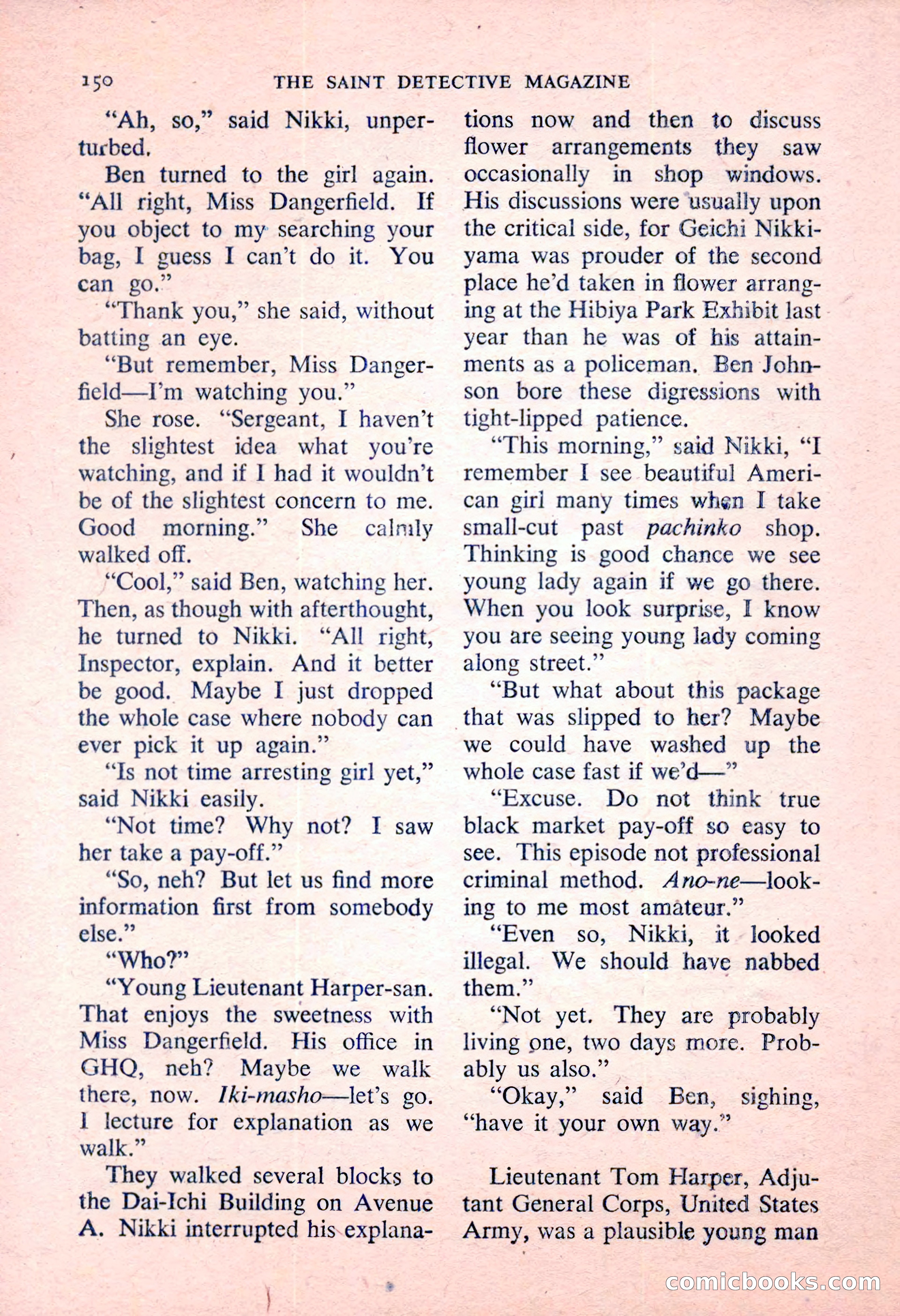 The Saint Detective Magazine — page 152 of 164