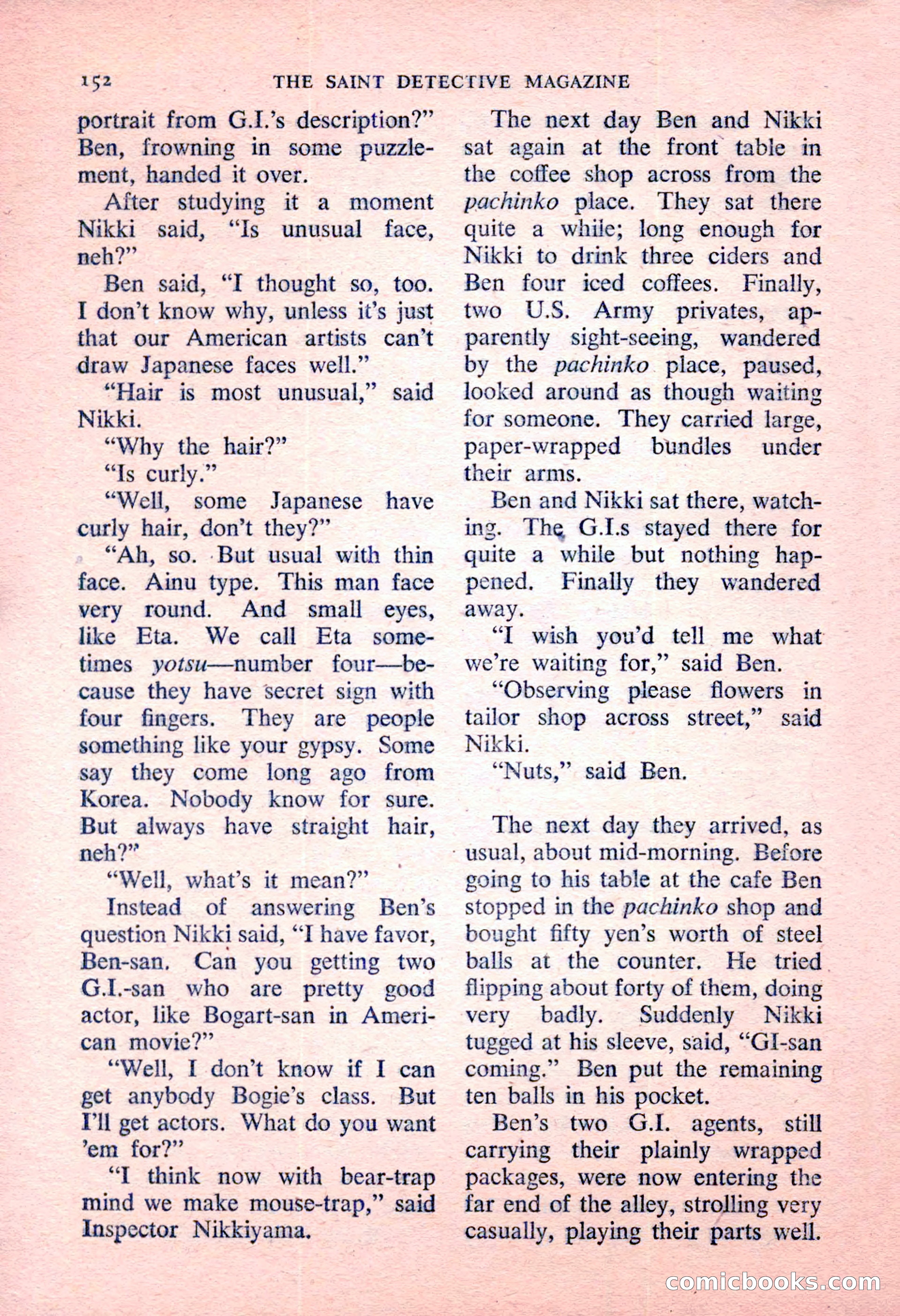 The Saint Detective Magazine — page 154 of 164
