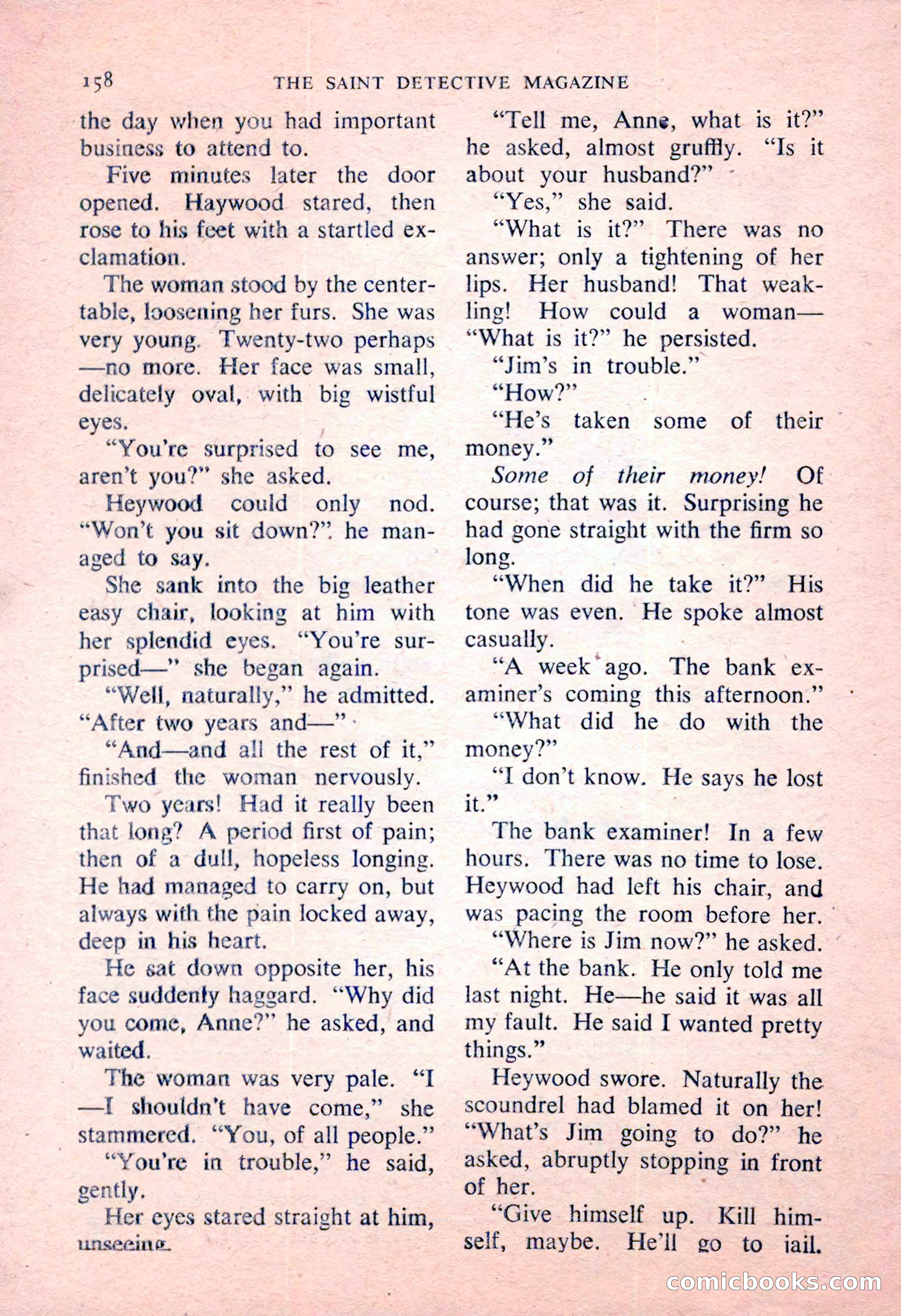 The Saint Detective Magazine — page 160 of 164