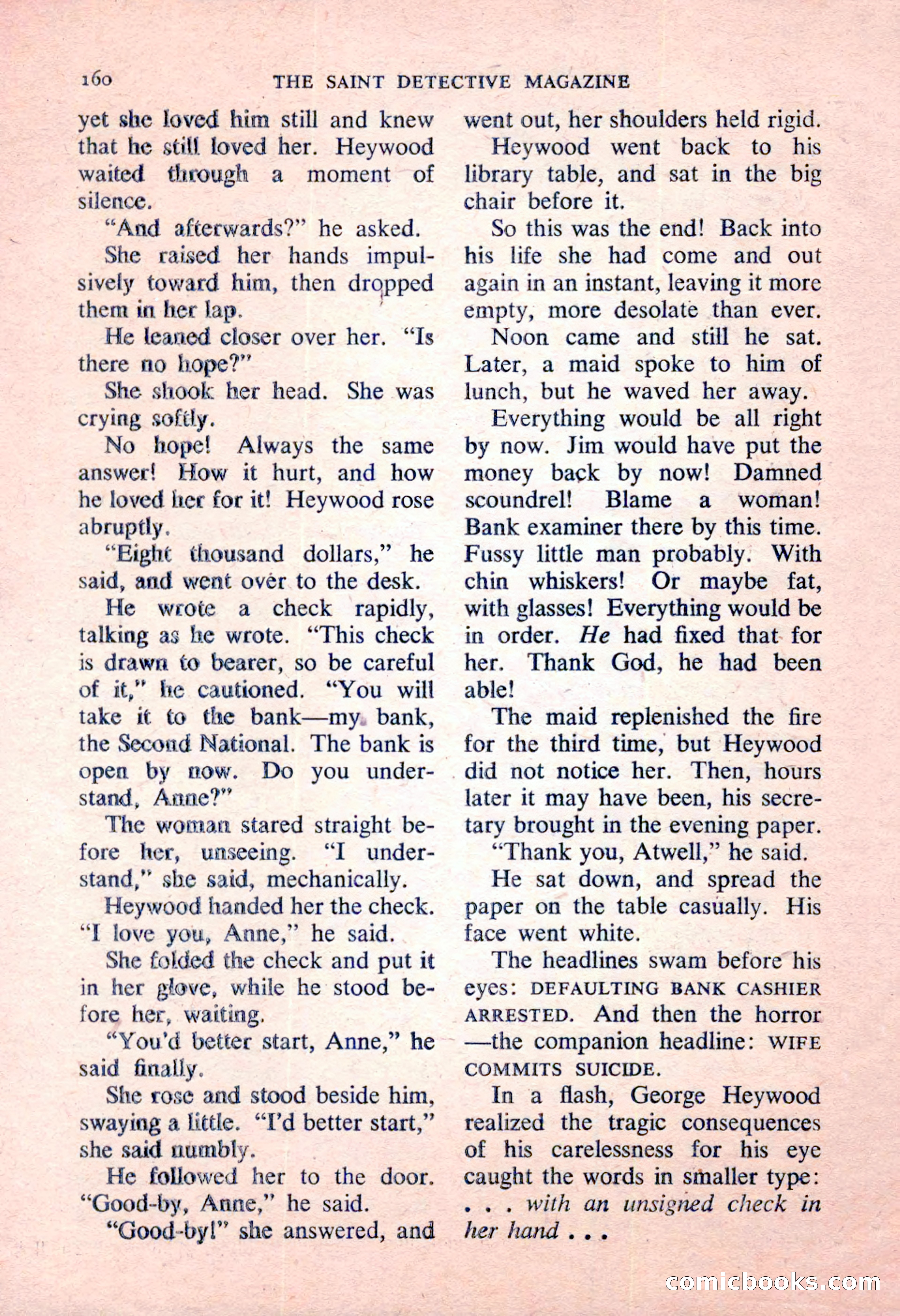 The Saint Detective Magazine — page 162 of 164