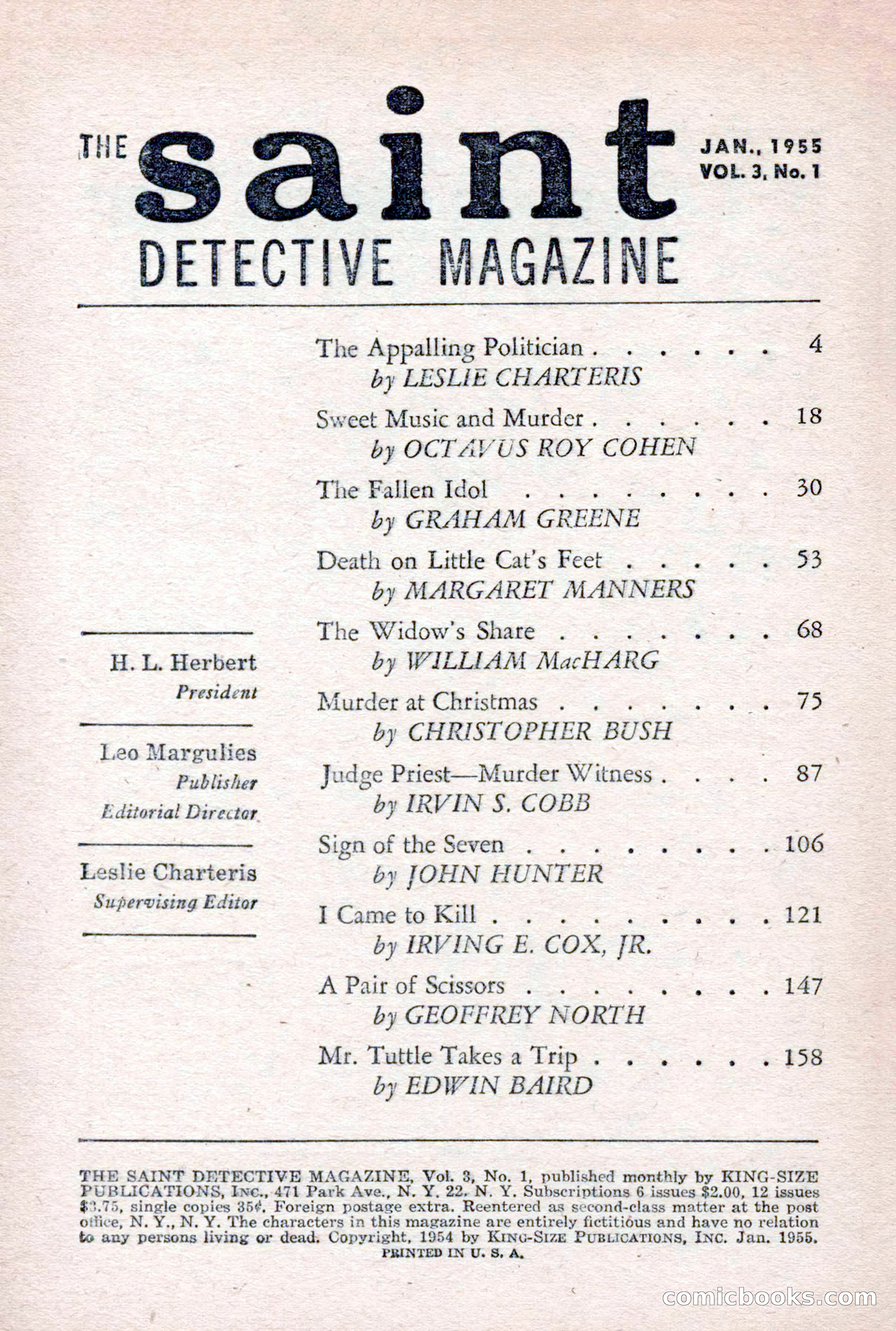 The Saint Detective Magazine — page 4 of 164
