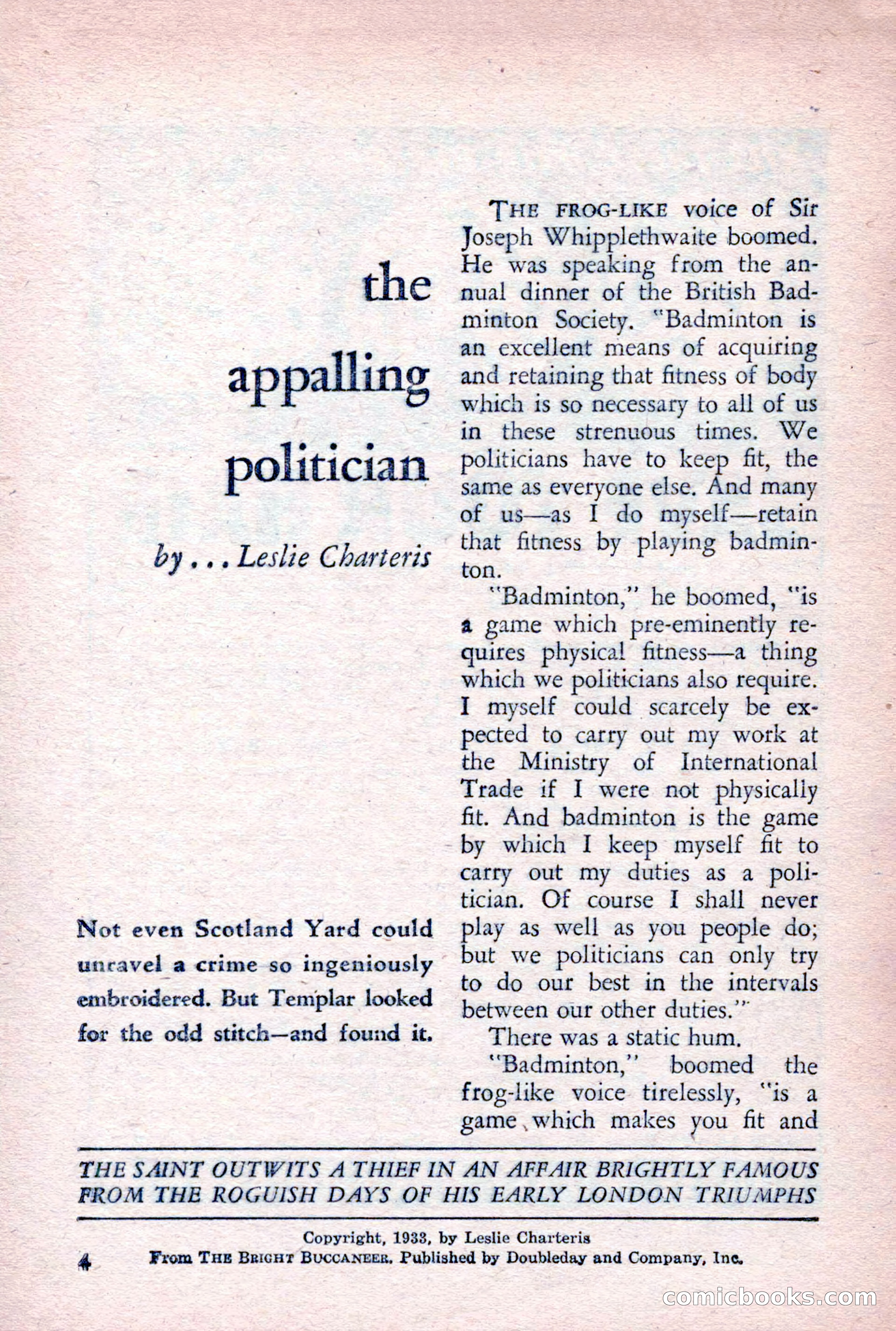 The Saint Detective Magazine — page 6 of 164