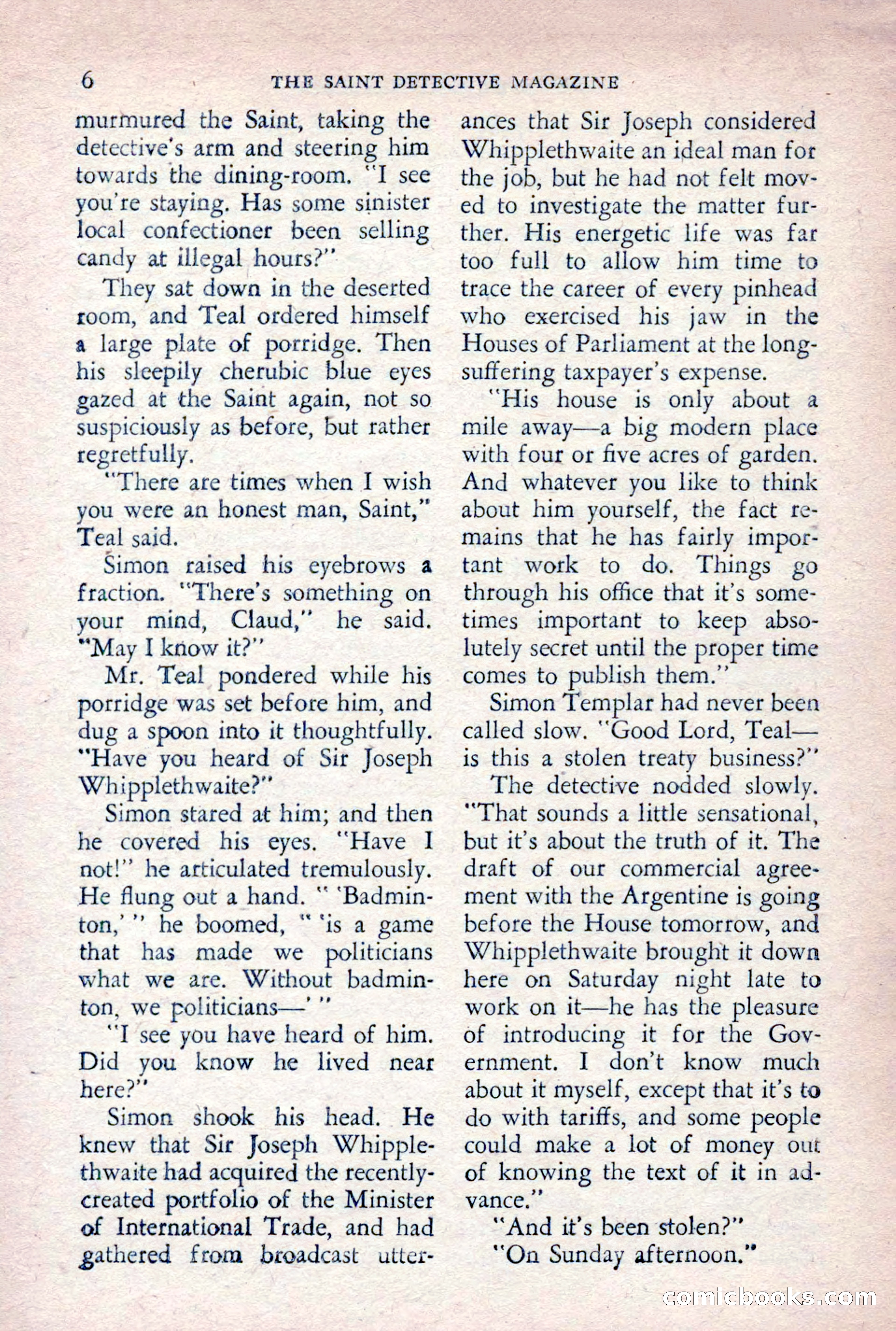 The Saint Detective Magazine — page 8 of 164