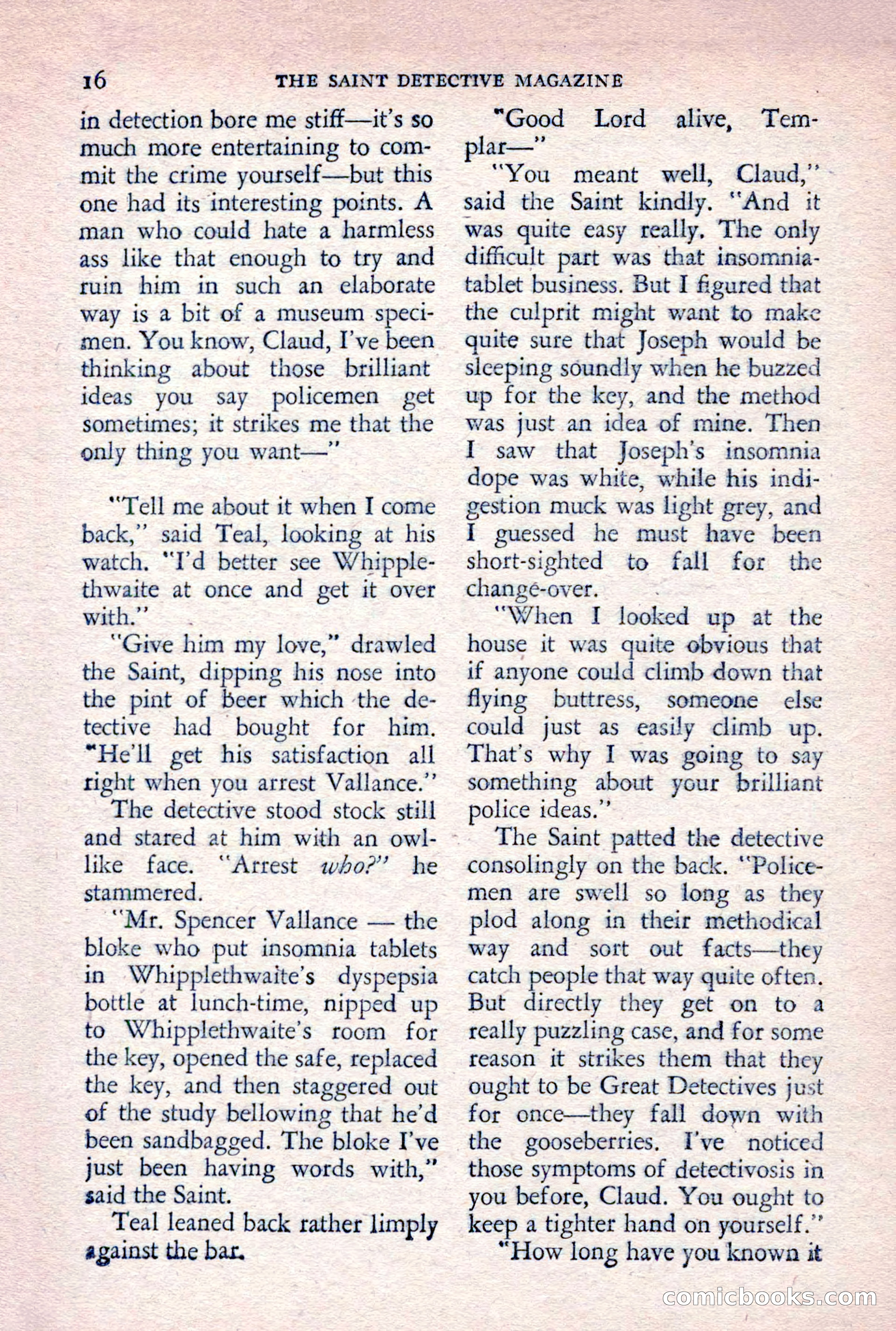 The Saint Detective Magazine — page 18 of 164