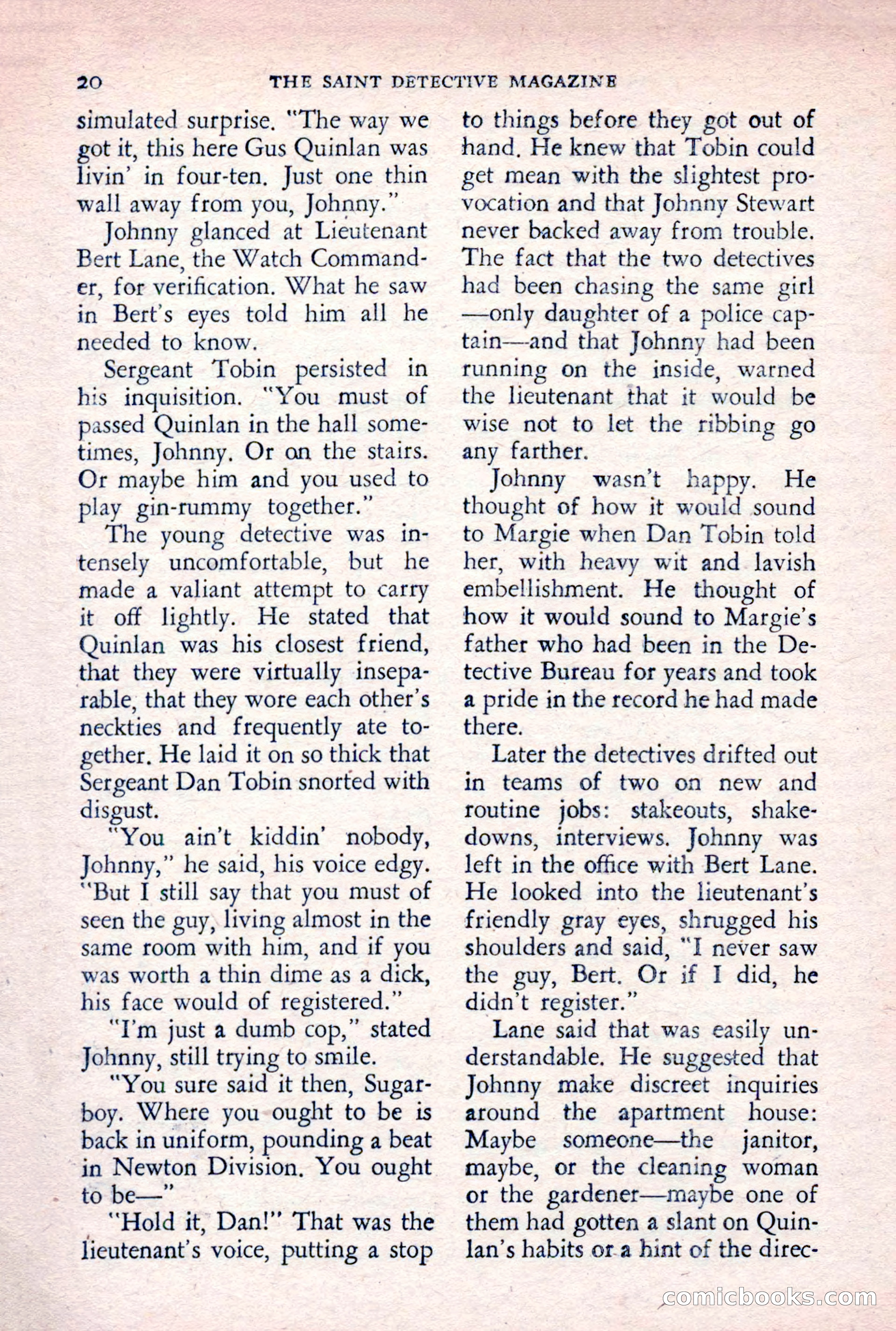 The Saint Detective Magazine — page 22 of 164