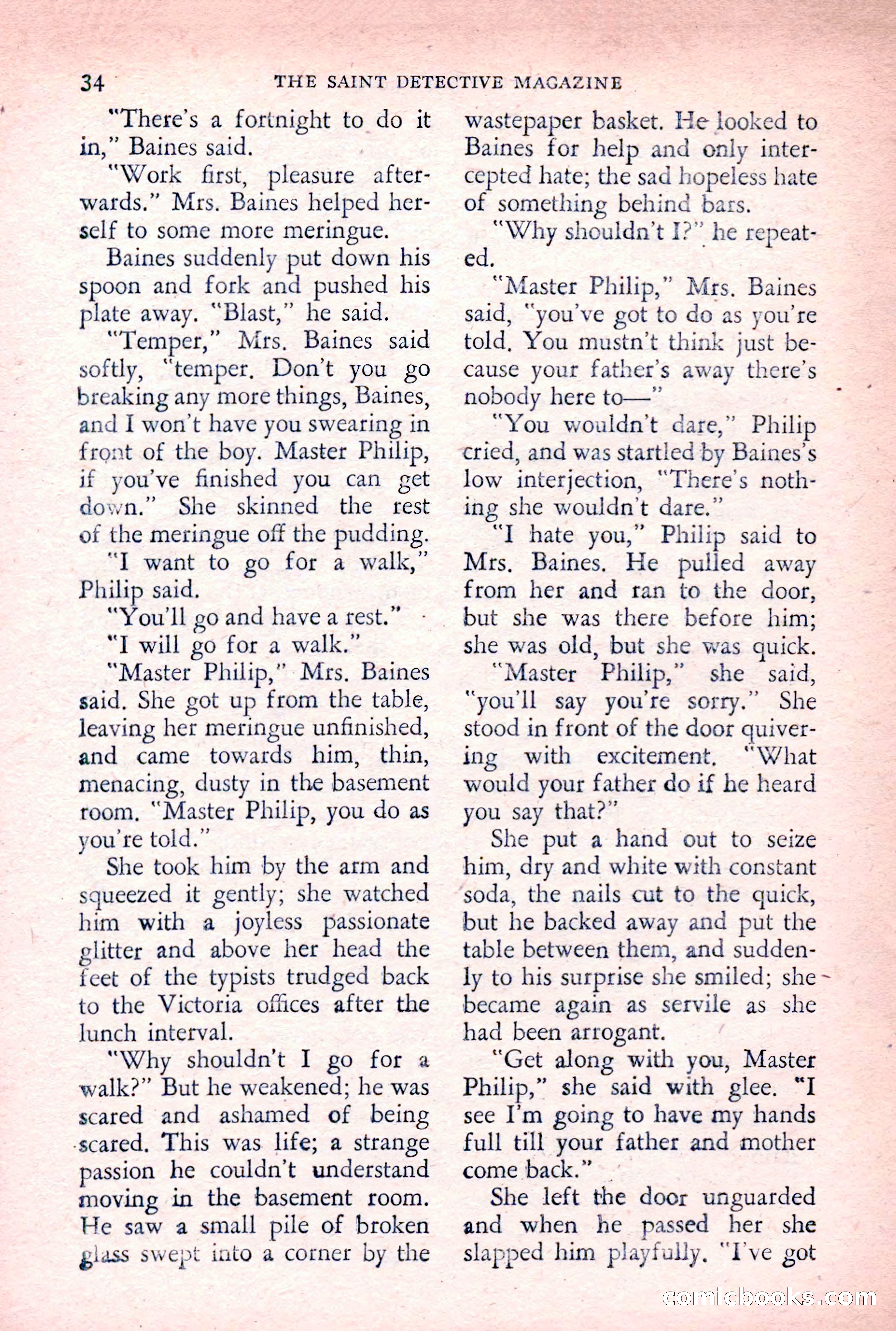 The Saint Detective Magazine — page 36 of 164