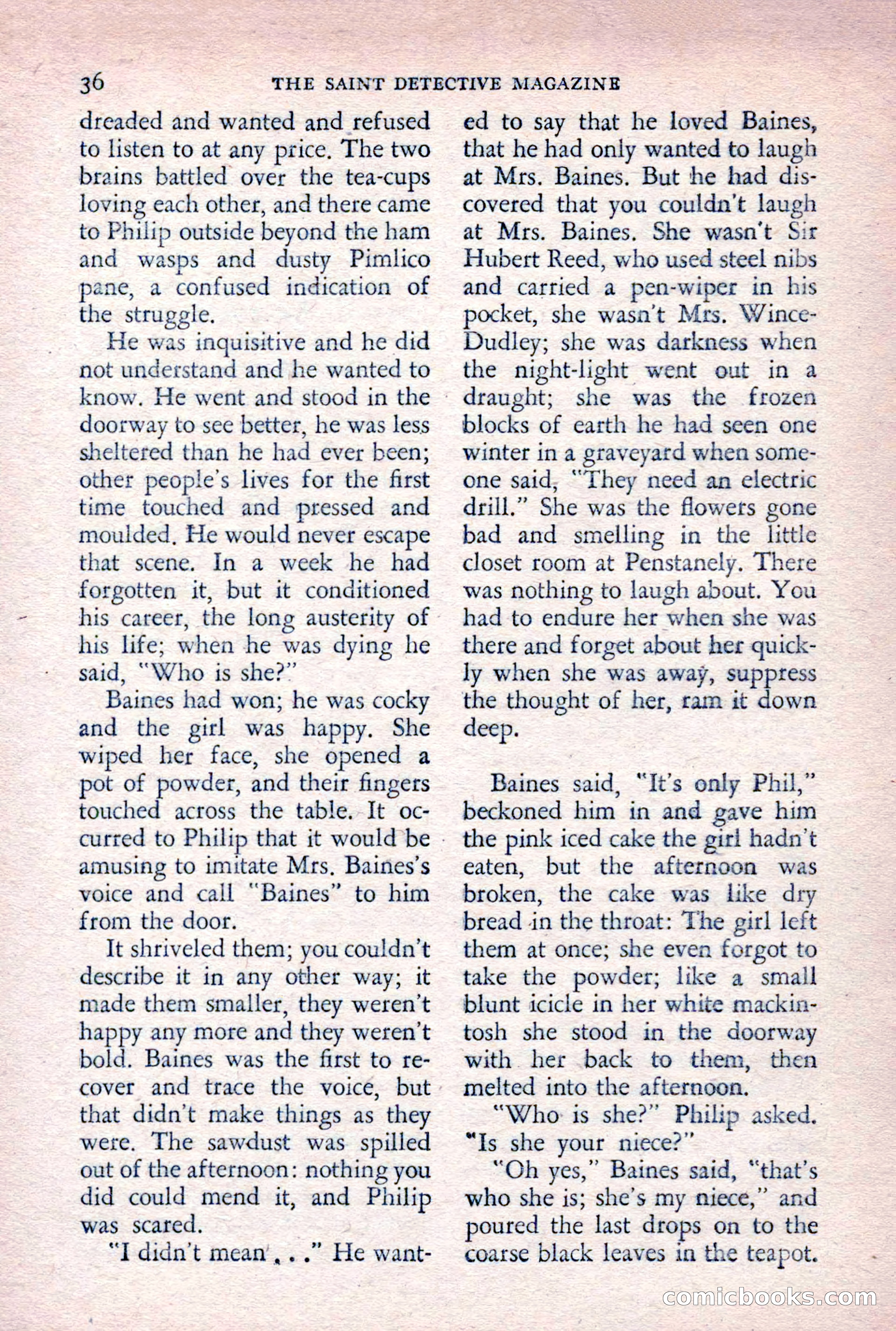 The Saint Detective Magazine — page 38 of 164