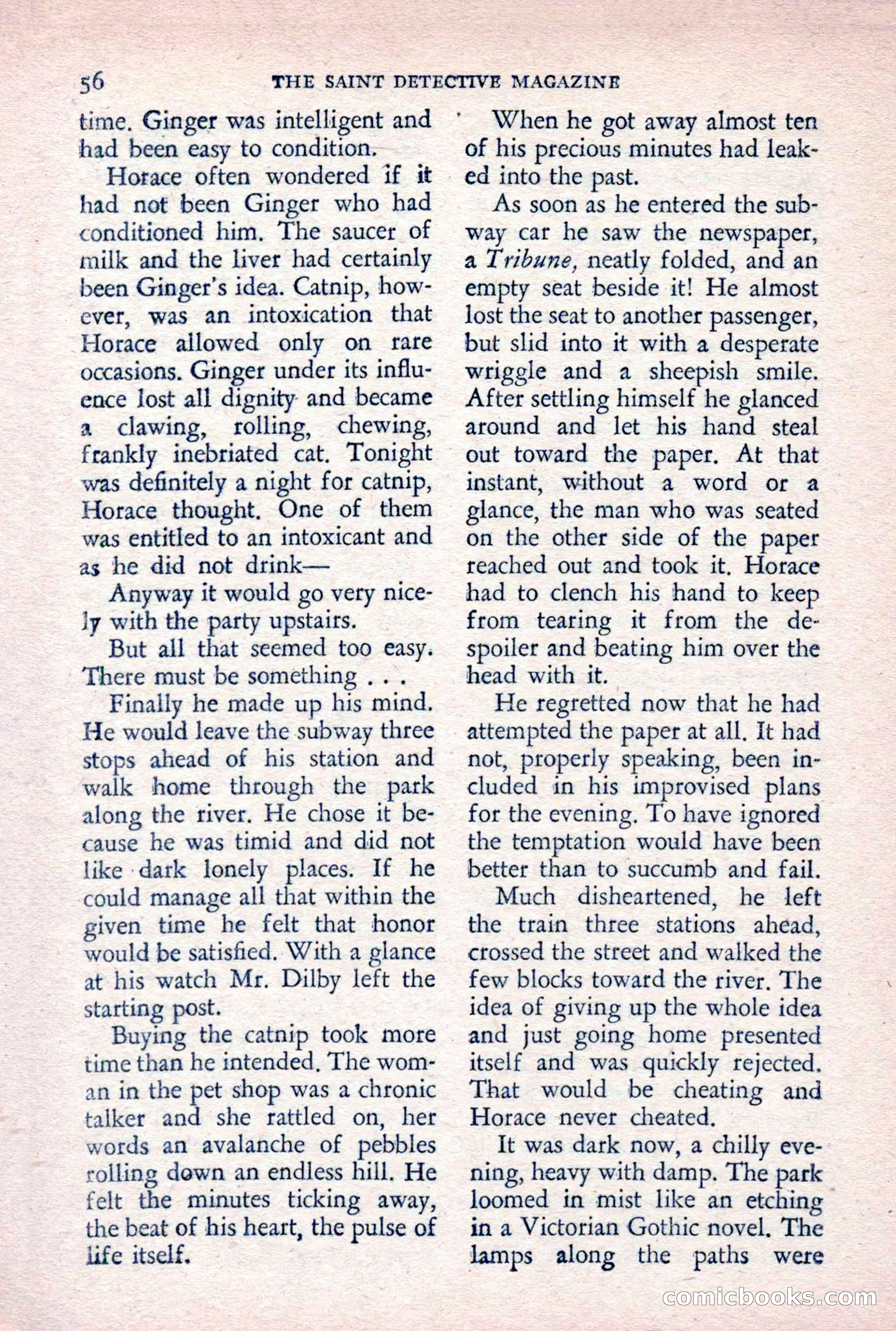 The Saint Detective Magazine — page 58 of 164