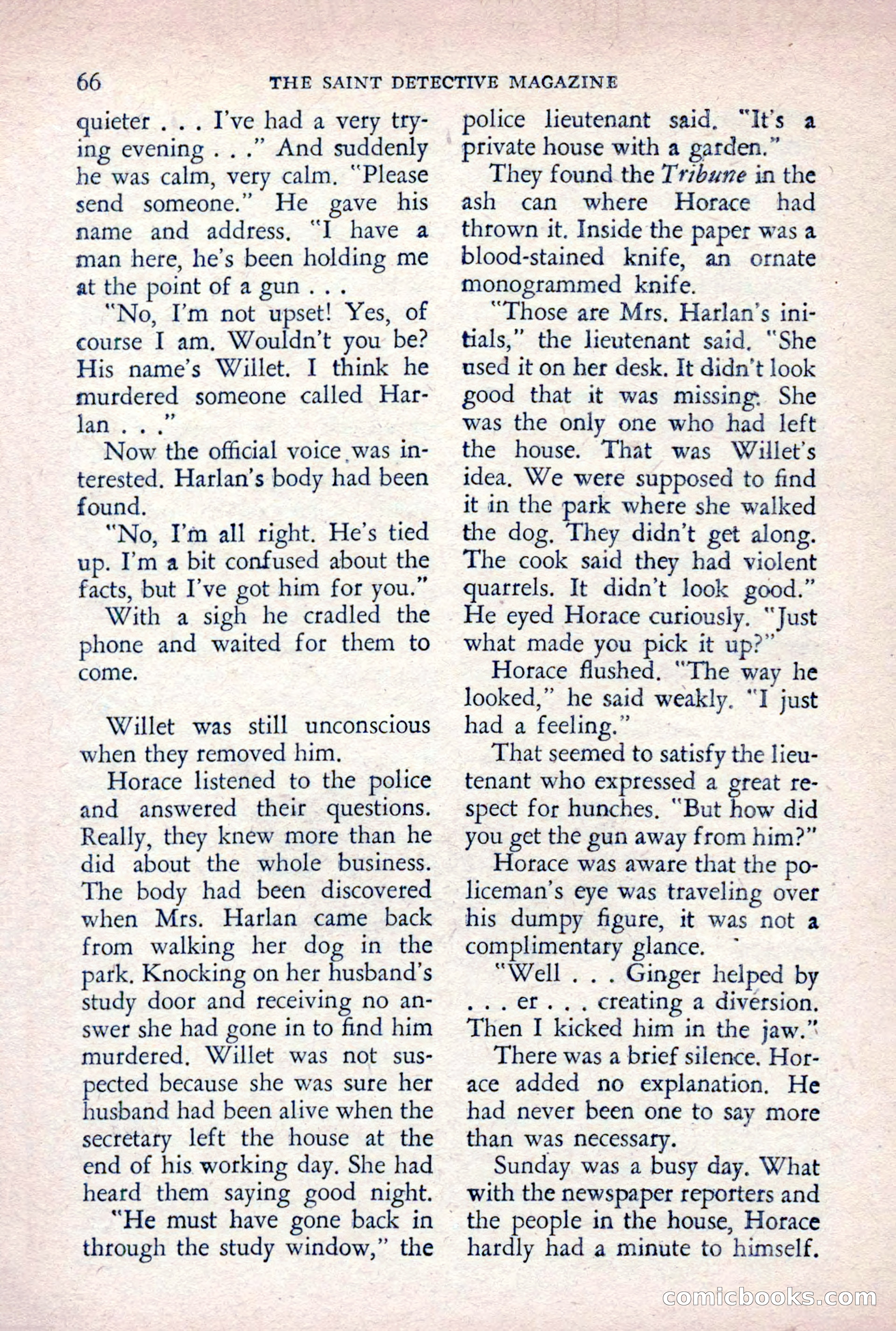 The Saint Detective Magazine — page 68 of 164