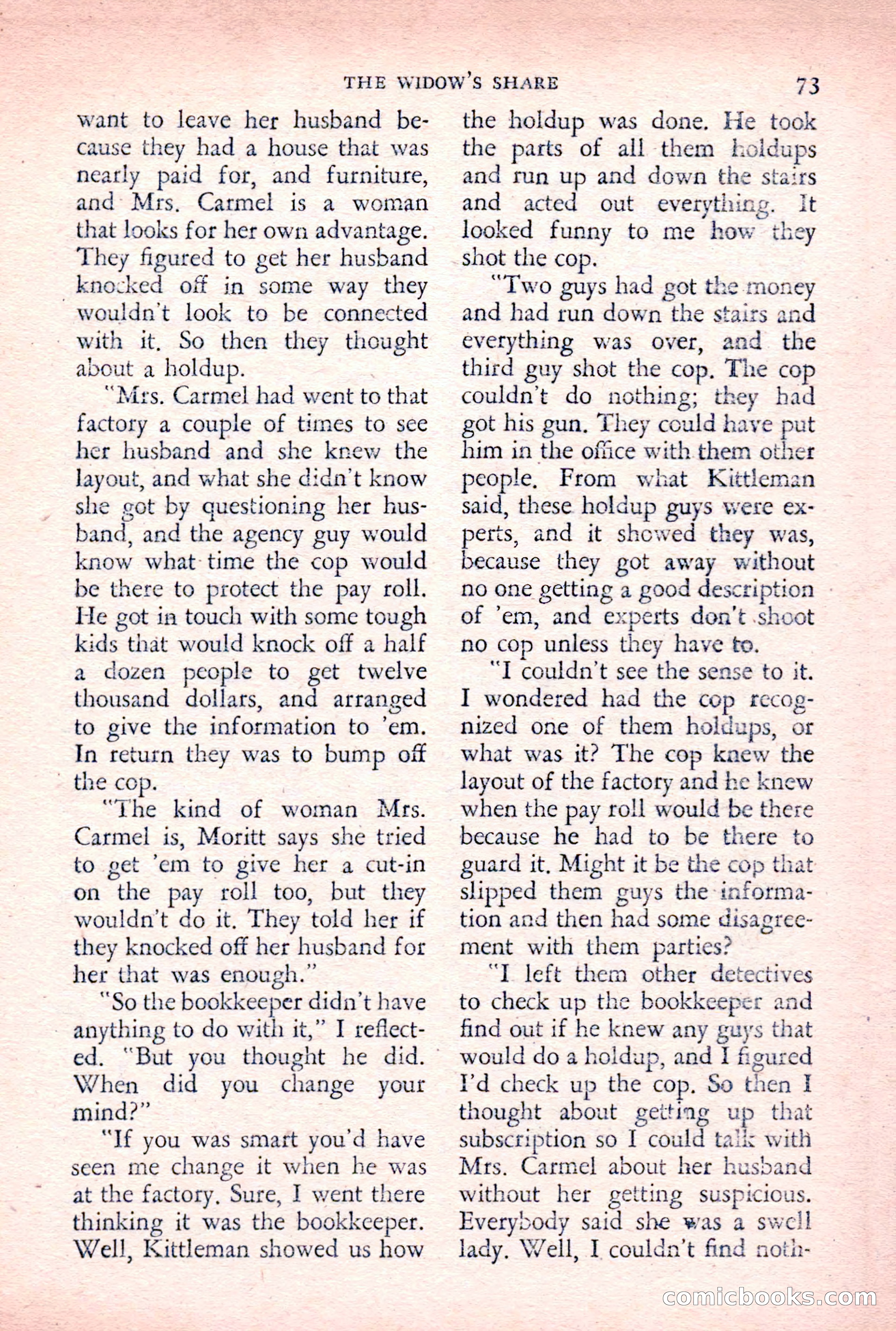 The Saint Detective Magazine — page 75 of 164