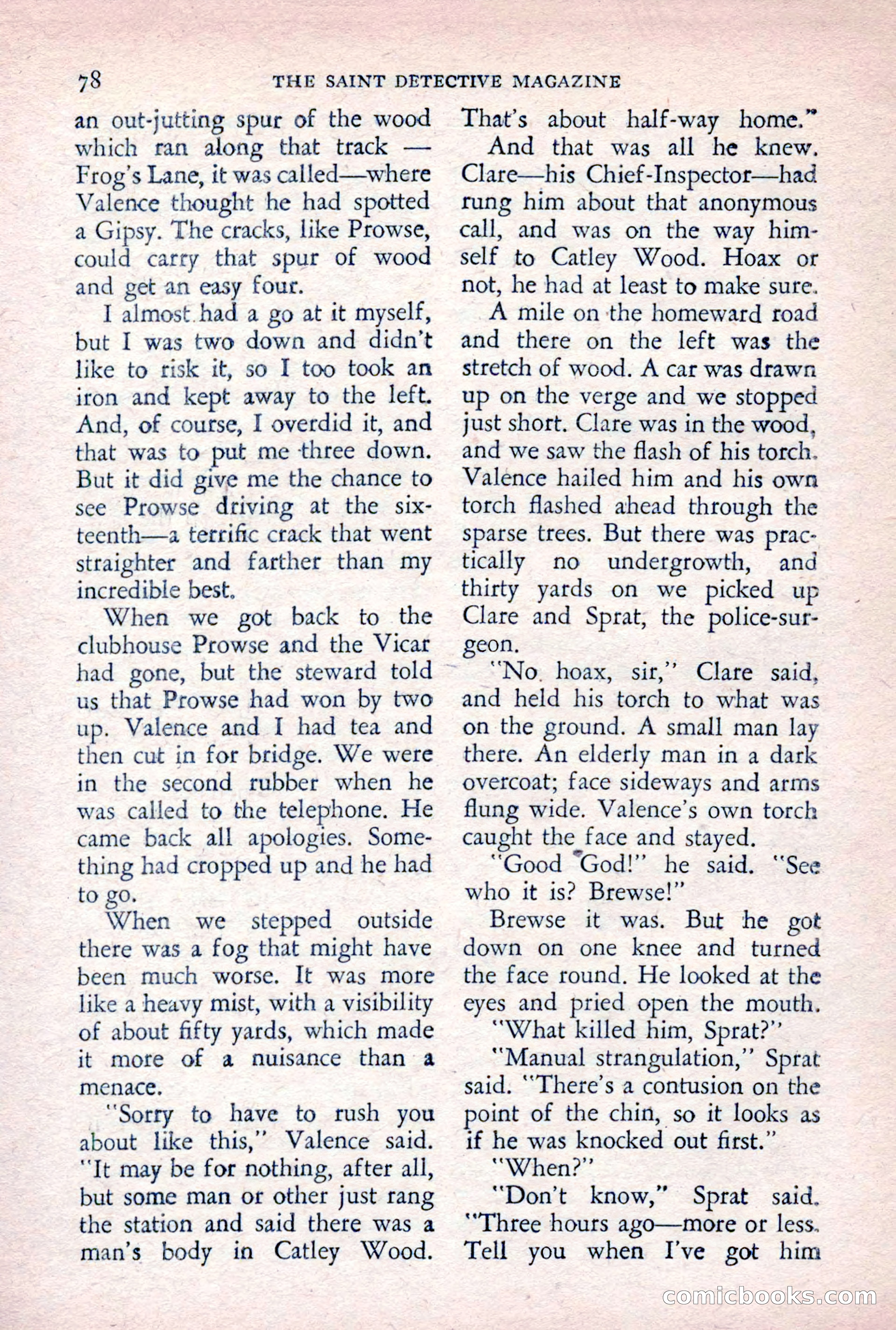 The Saint Detective Magazine — page 80 of 164