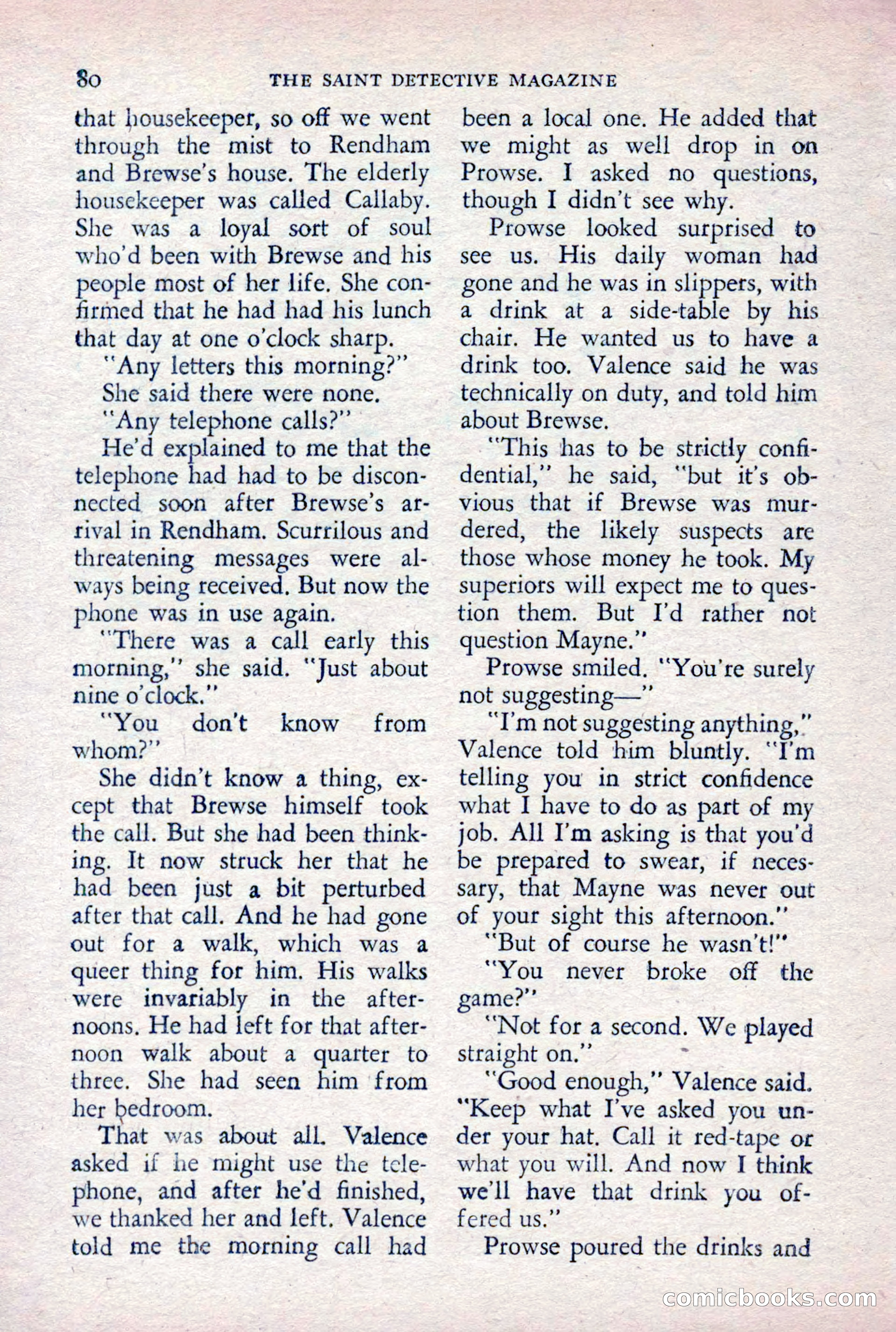 The Saint Detective Magazine — page 82 of 164