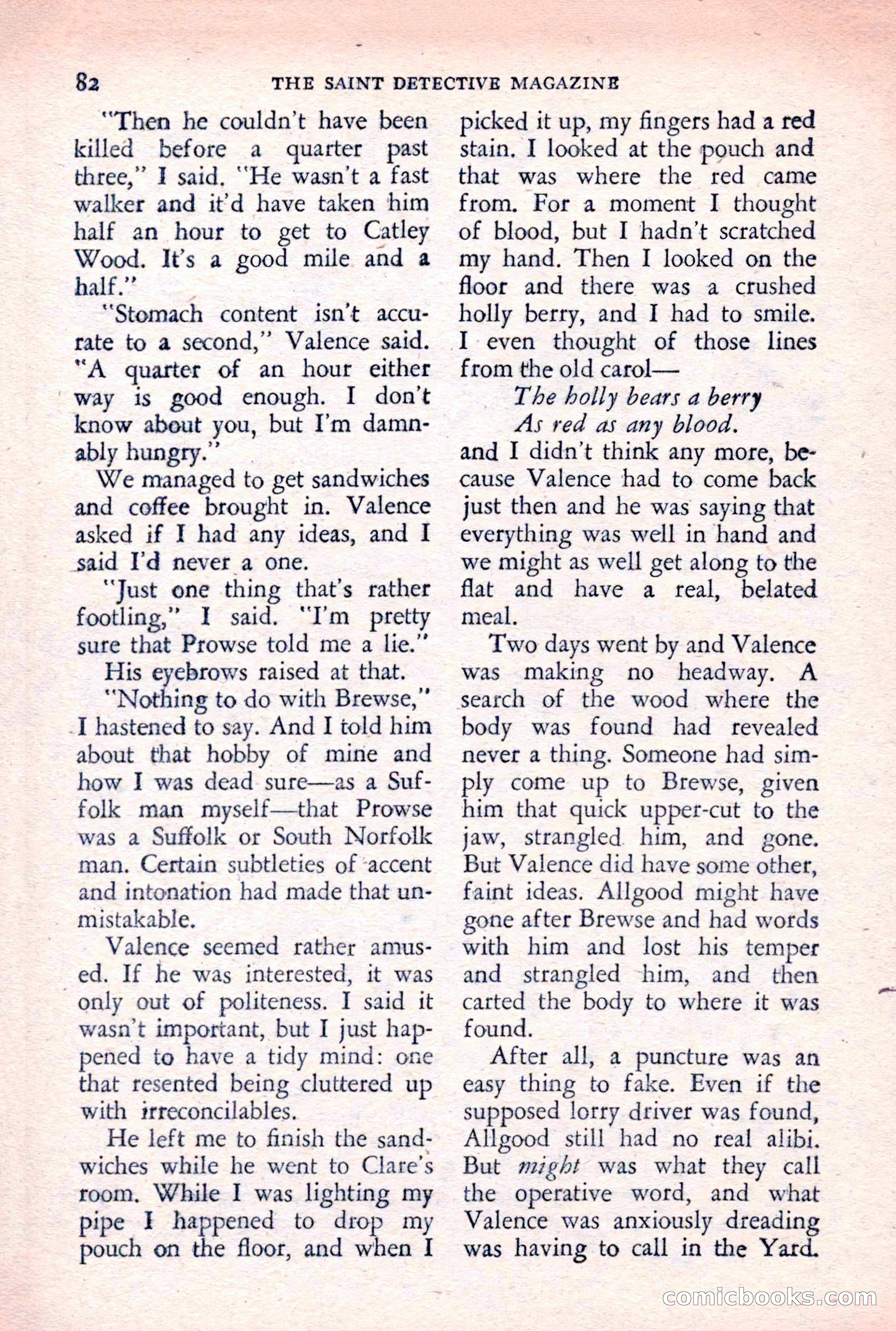 The Saint Detective Magazine — page 84 of 164