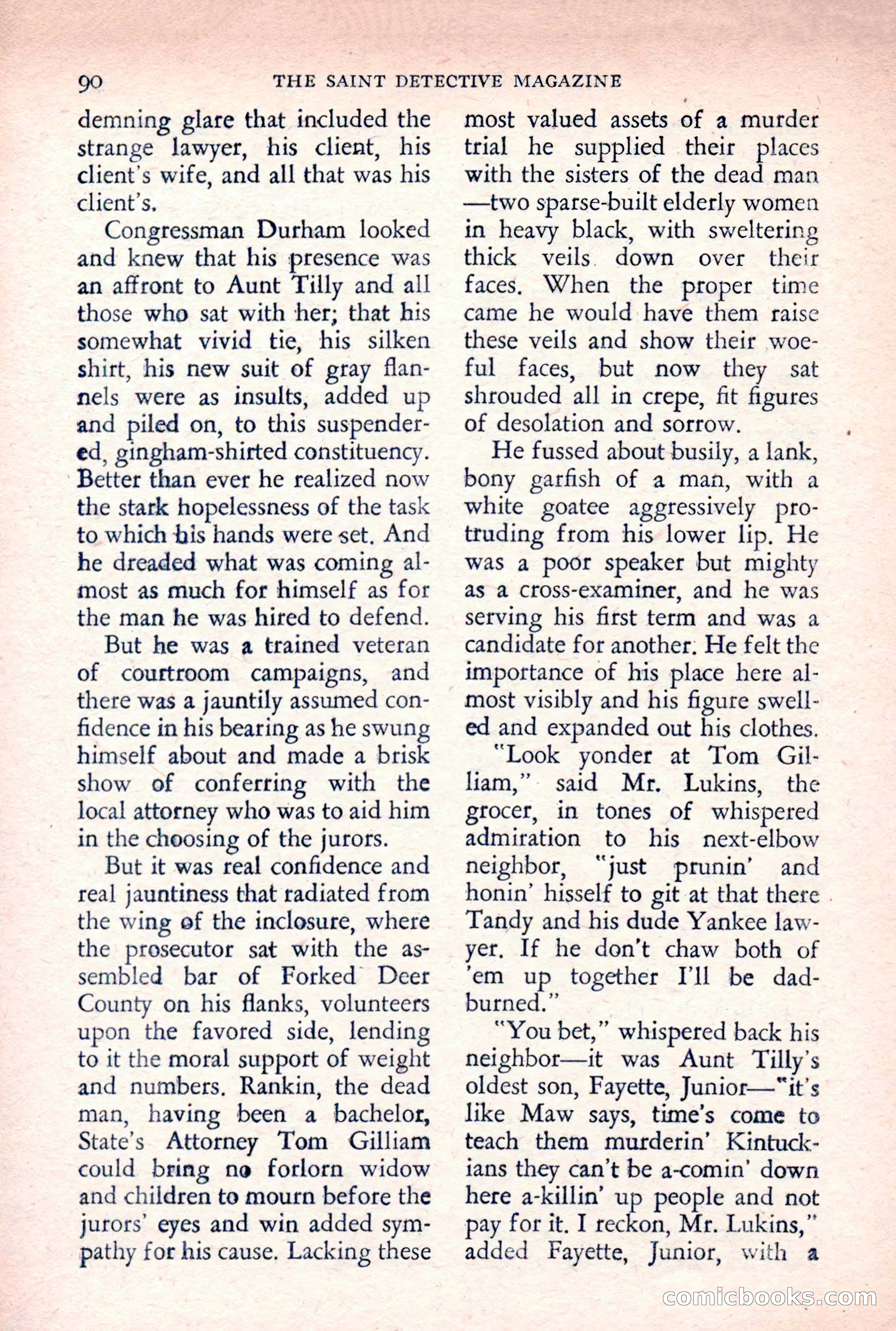 The Saint Detective Magazine — page 92 of 164