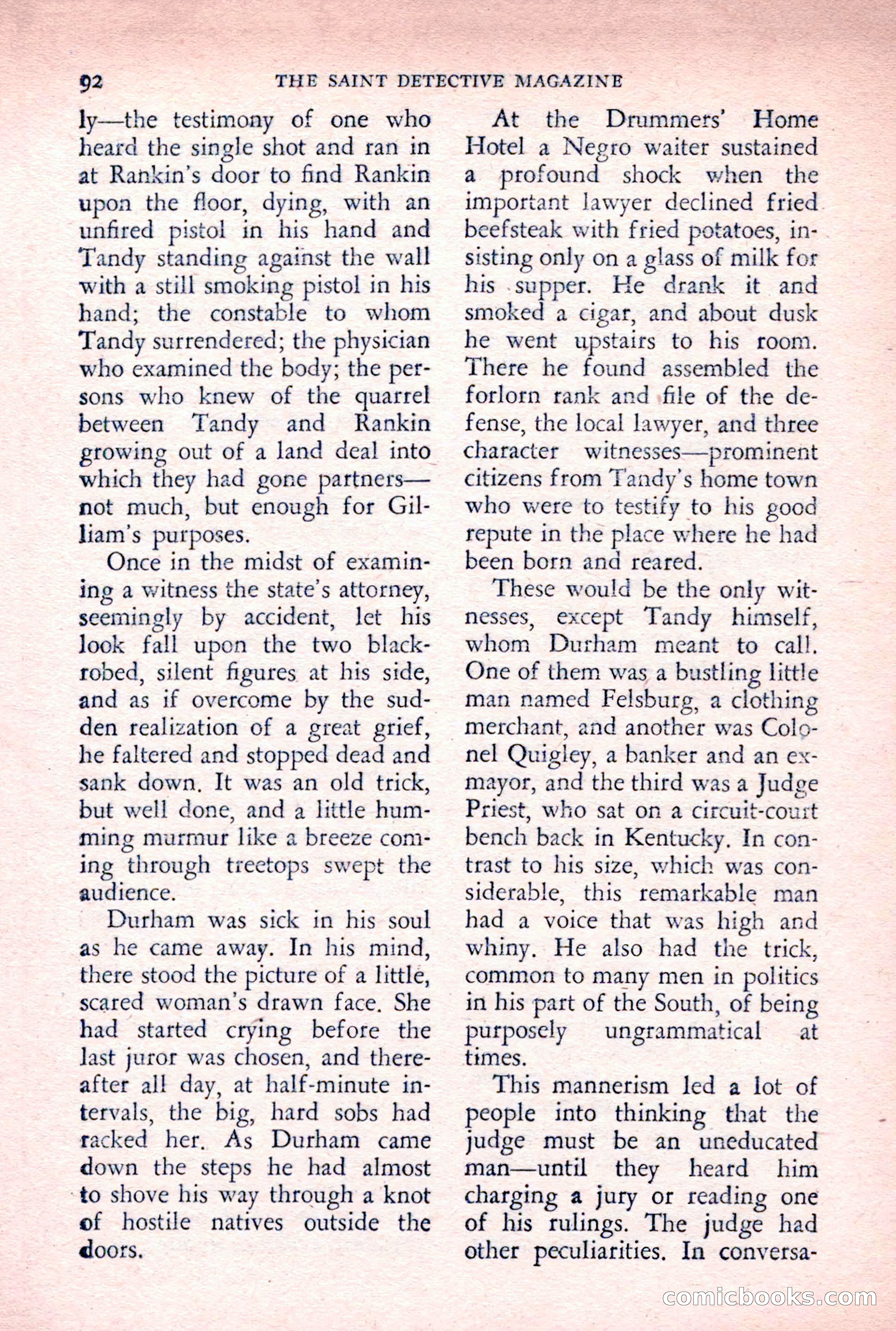The Saint Detective Magazine — page 94 of 164