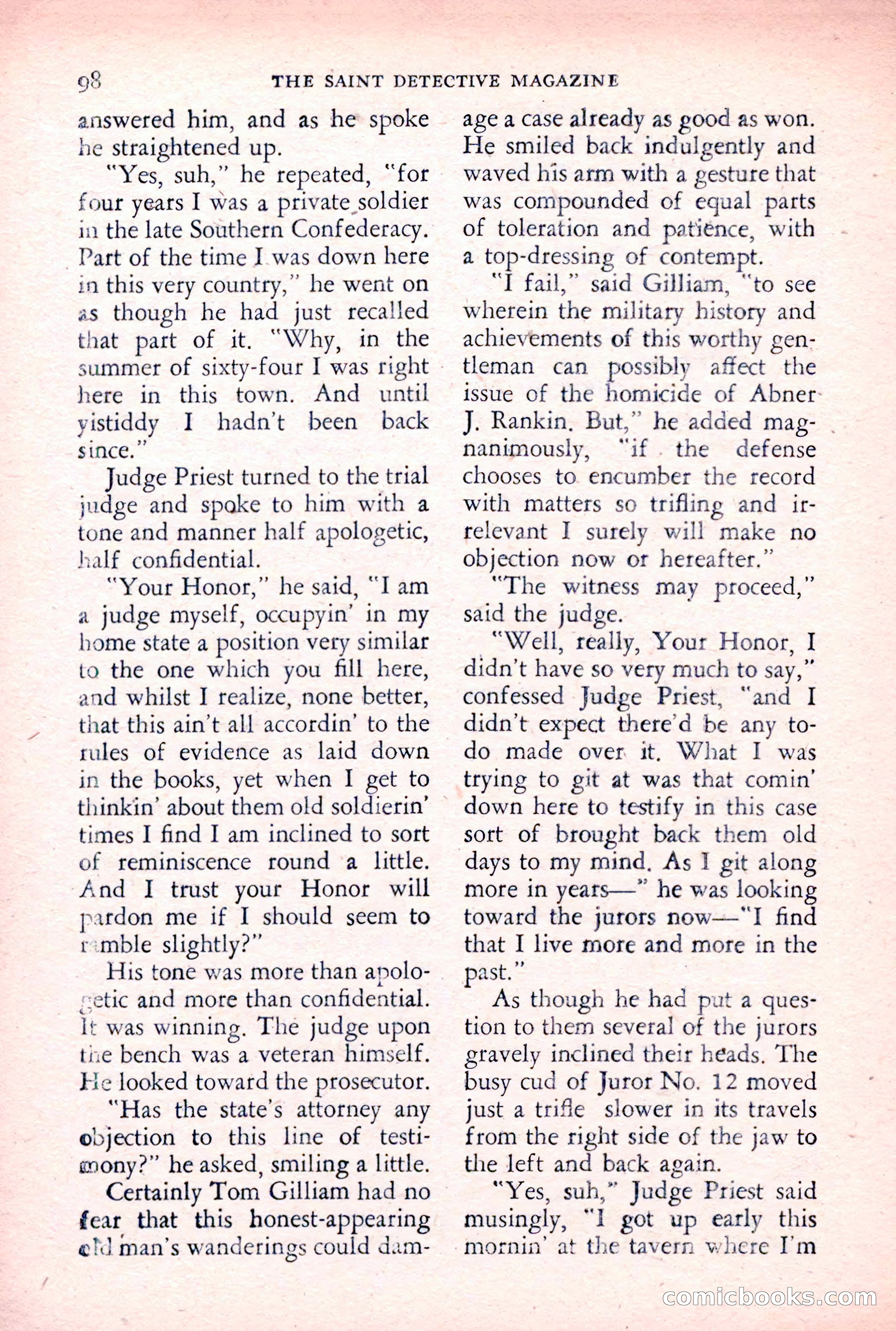 The Saint Detective Magazine — page 100 of 164