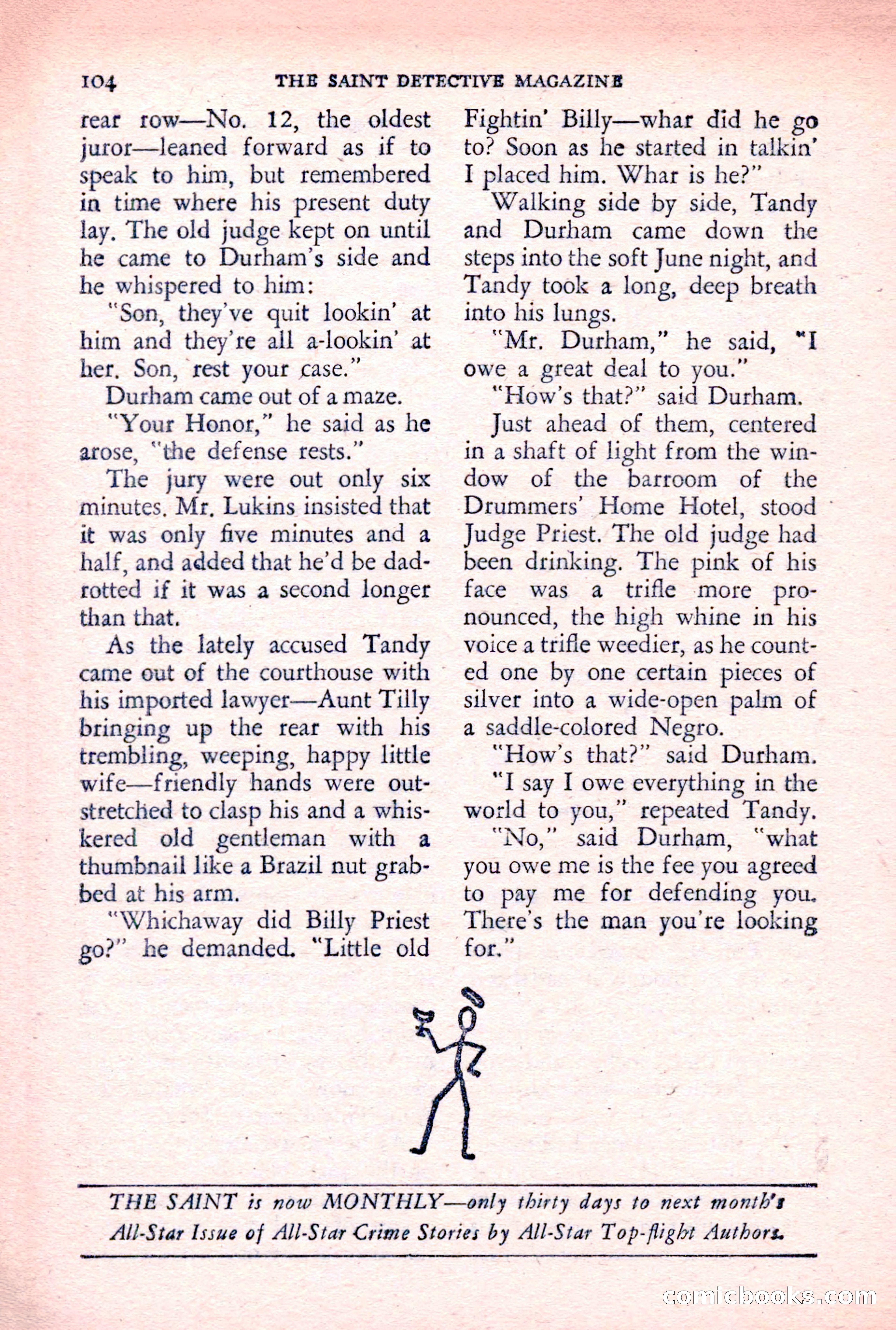 The Saint Detective Magazine — page 106 of 164