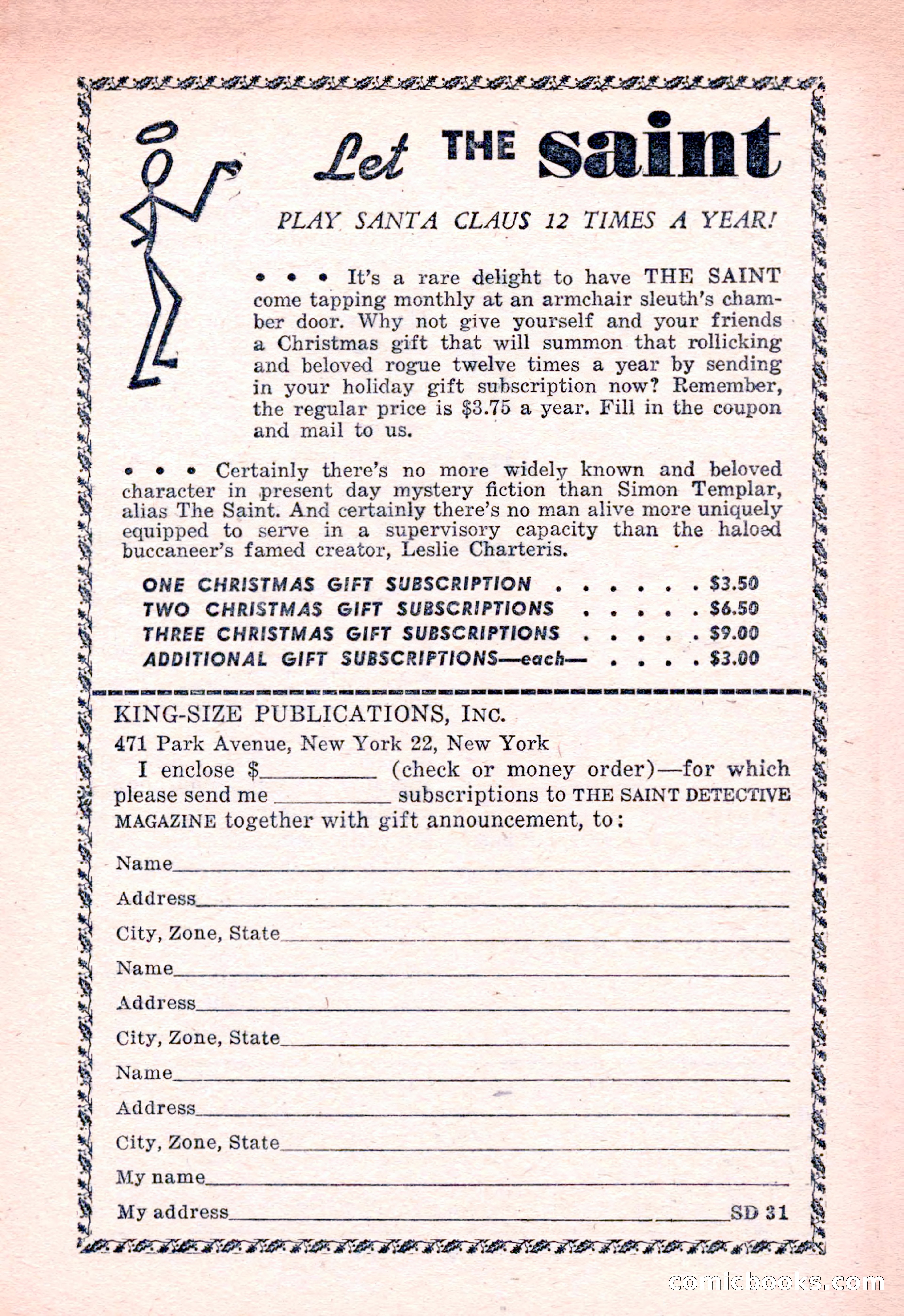 The Saint Detective Magazine — page 107 of 164