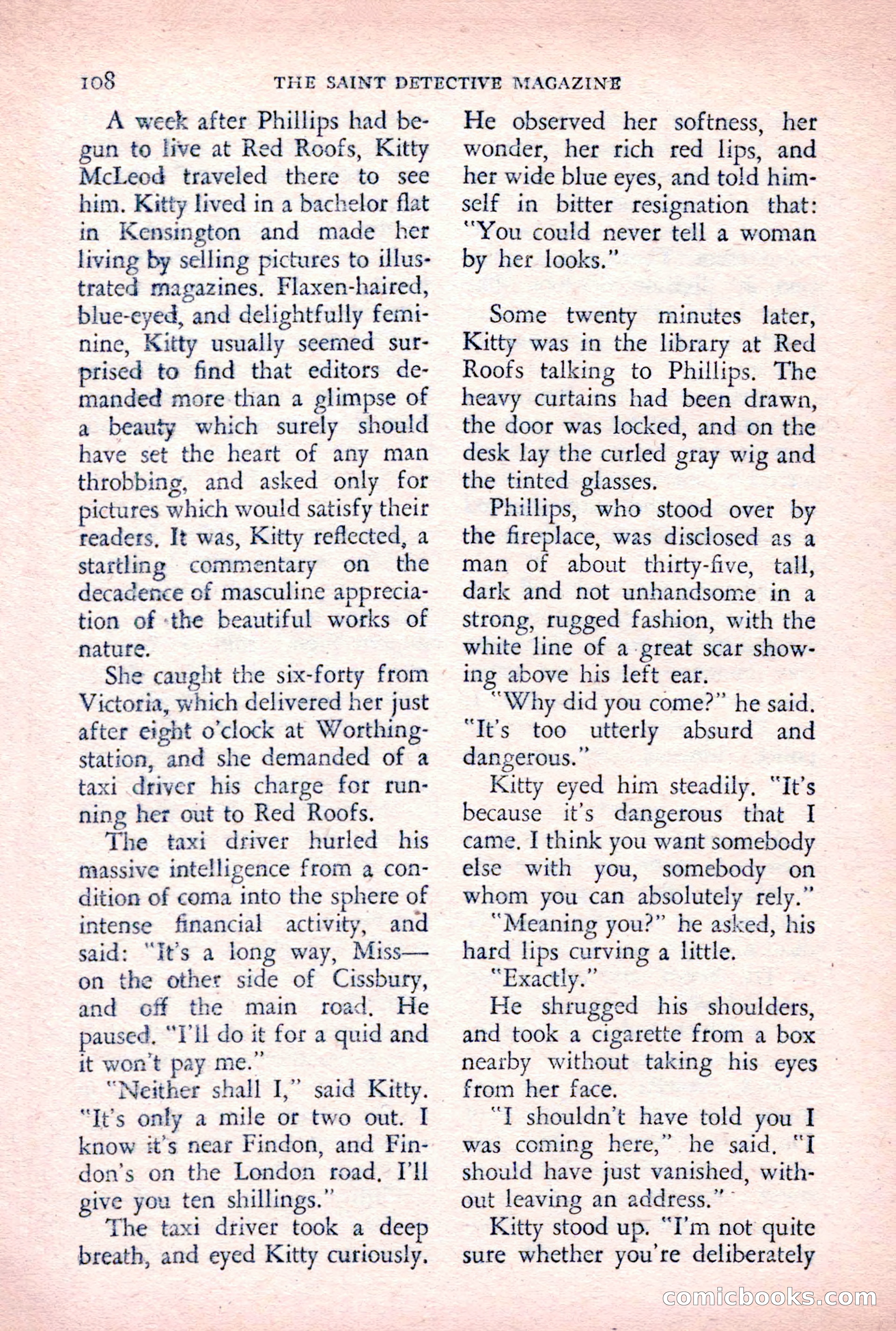 The Saint Detective Magazine — page 110 of 164