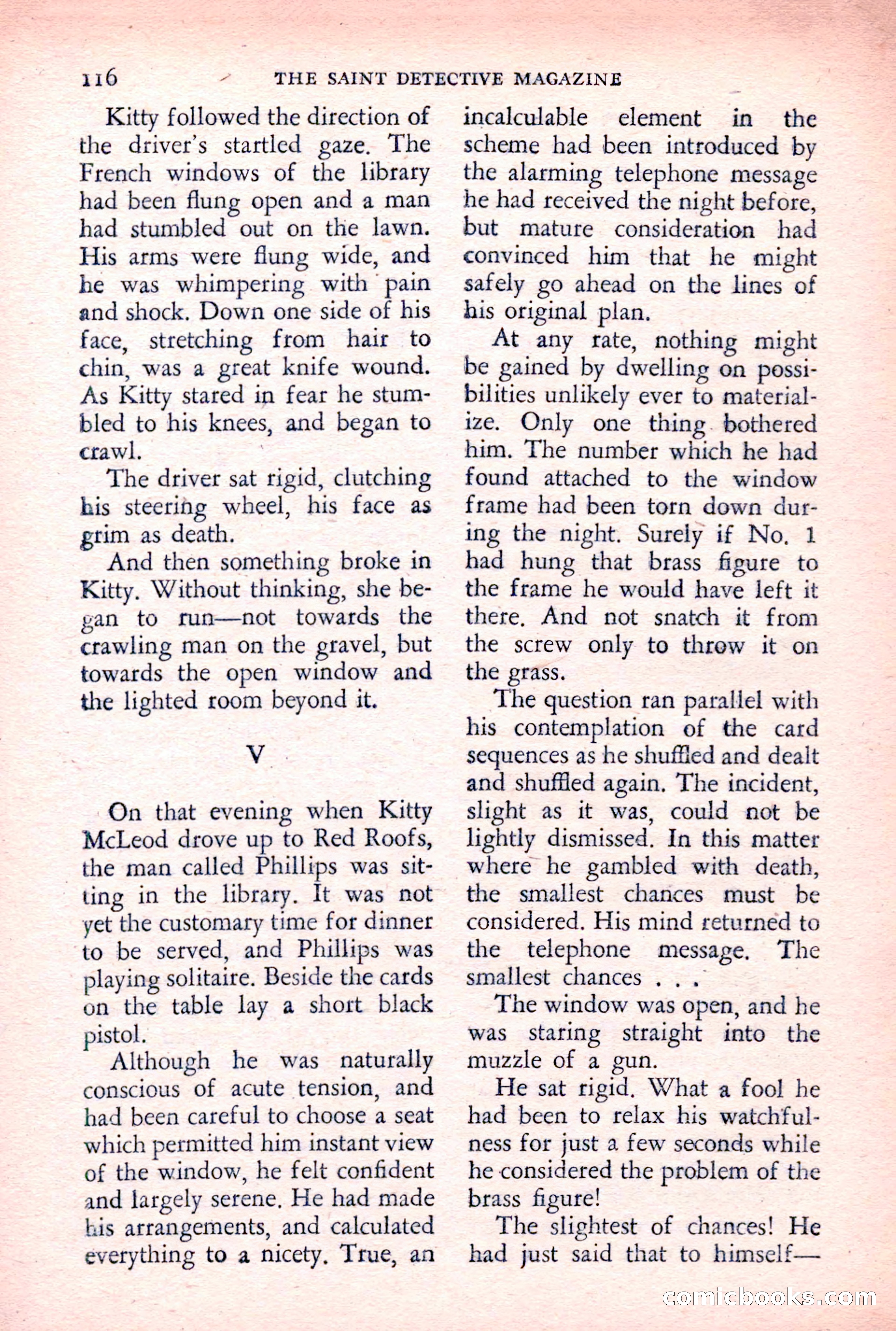 The Saint Detective Magazine — page 118 of 164
