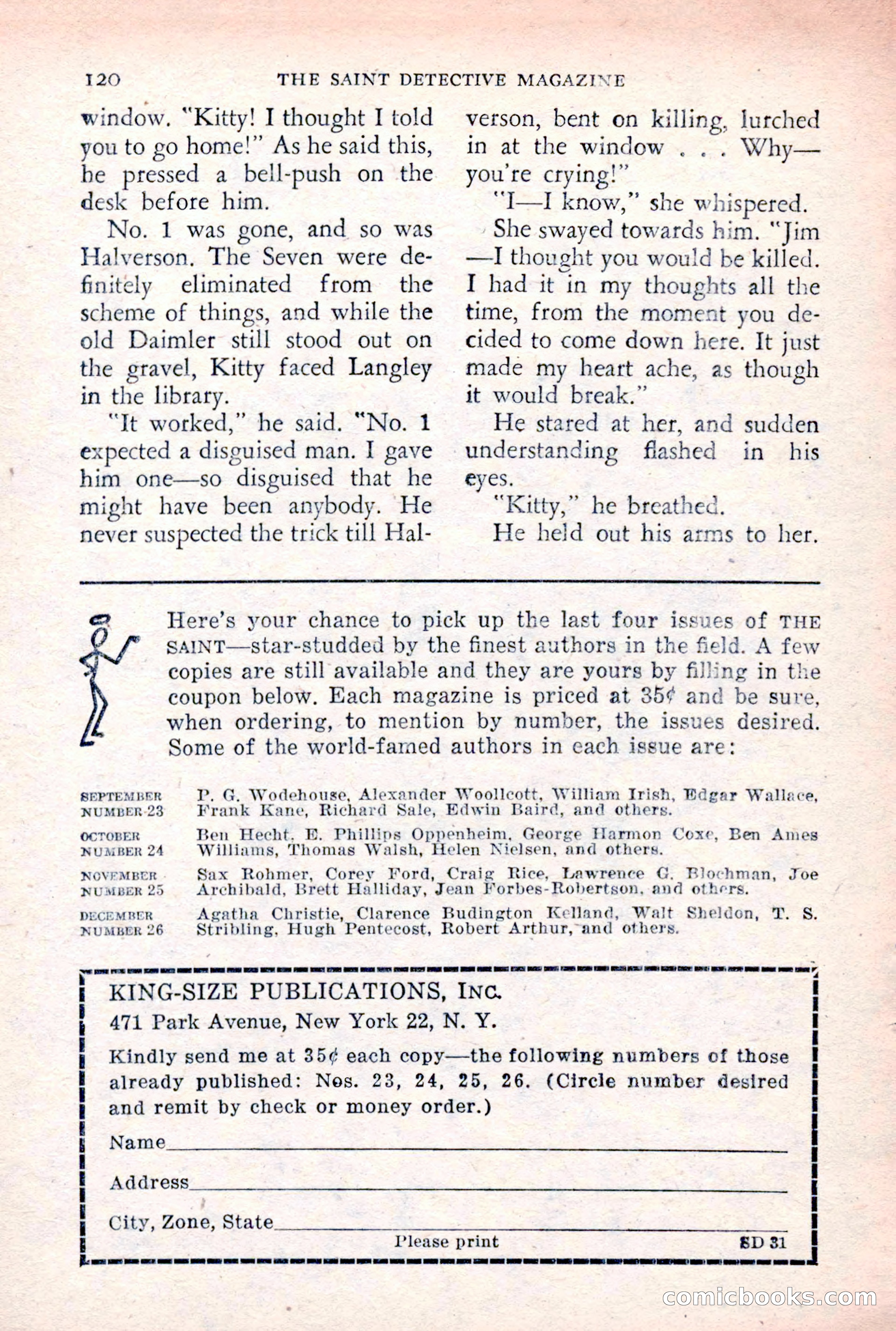 The Saint Detective Magazine — page 122 of 164