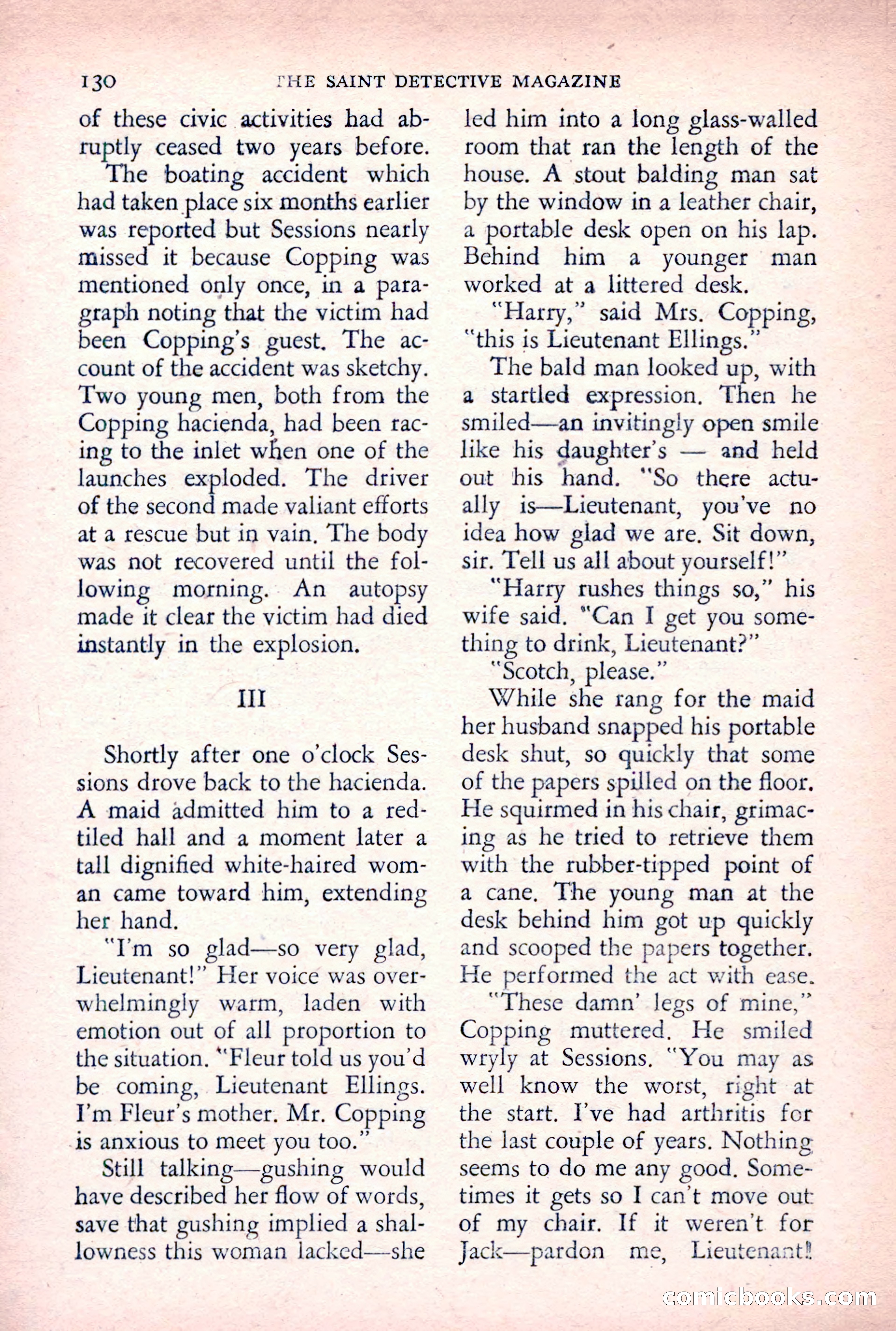 The Saint Detective Magazine — page 132 of 164