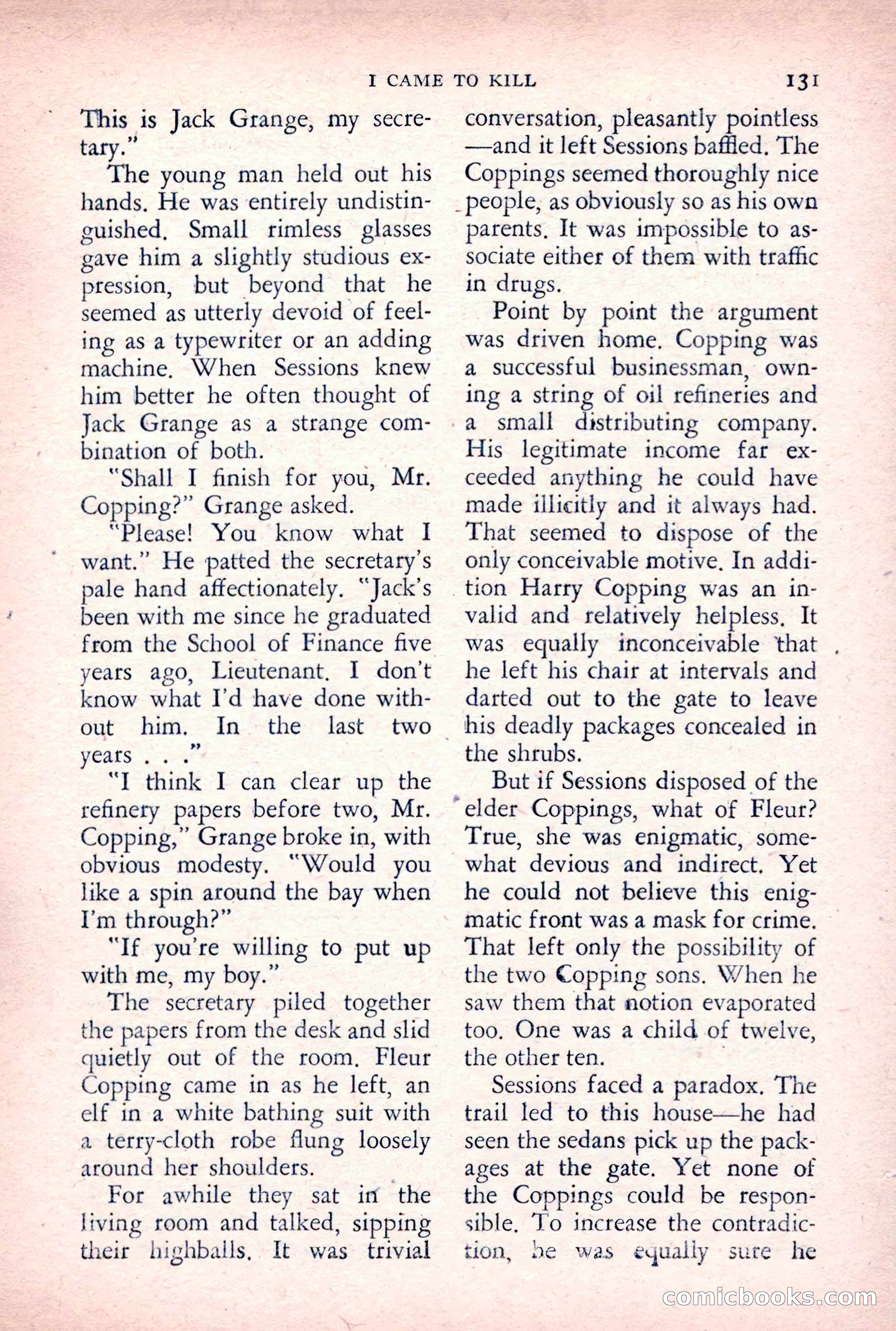 The Saint Detective Magazine — page 133 of 164