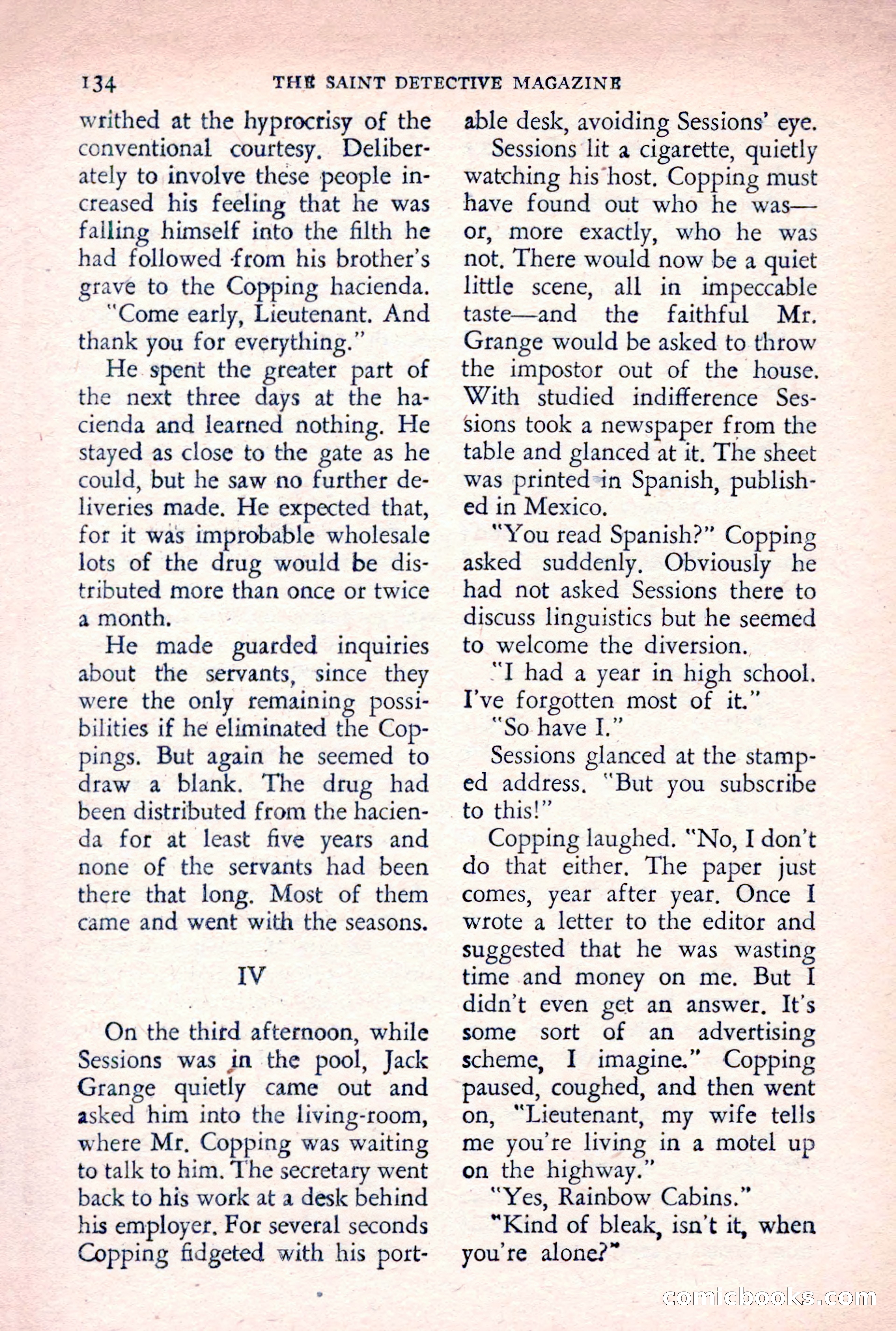 The Saint Detective Magazine — page 136 of 164