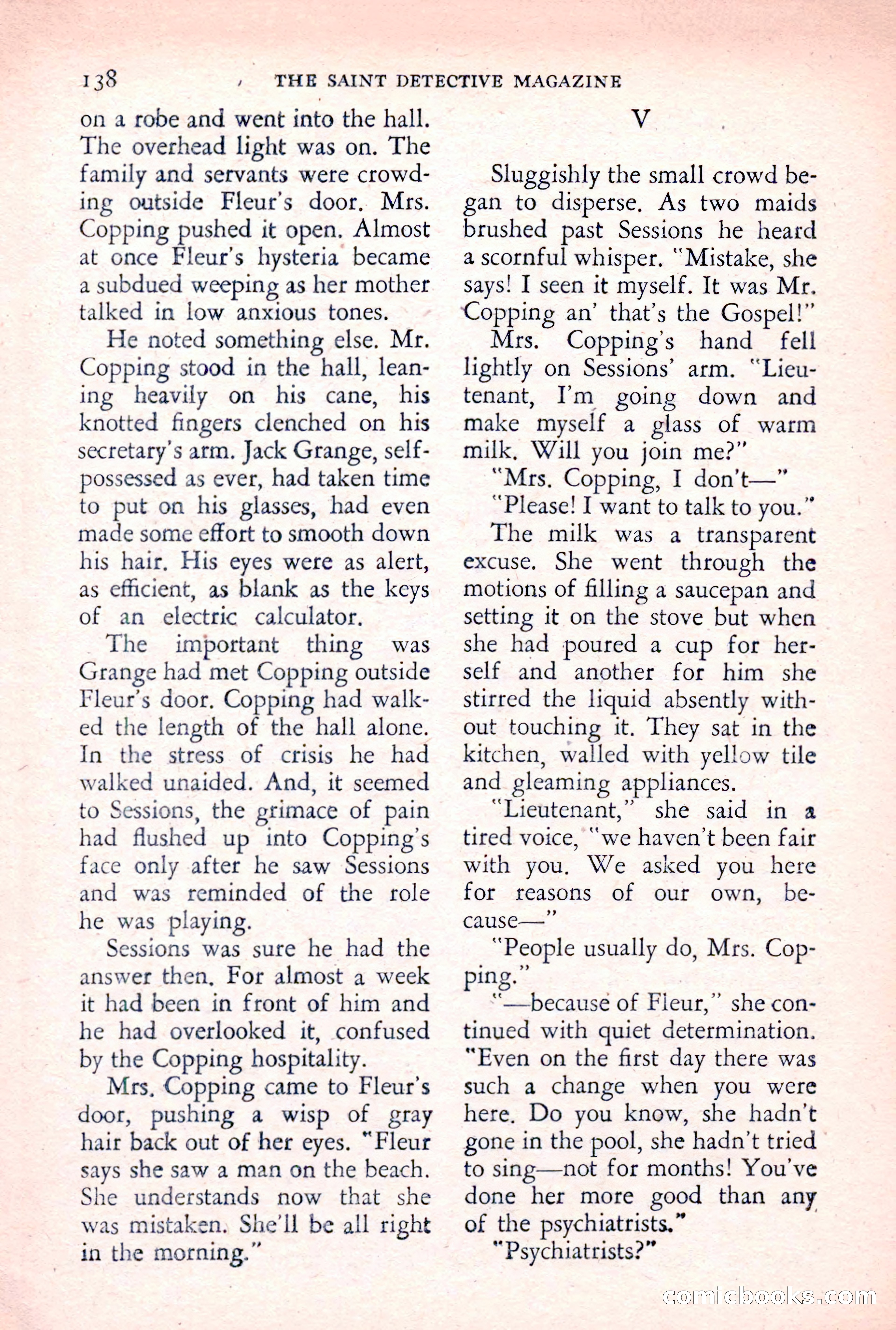 The Saint Detective Magazine — page 140 of 164