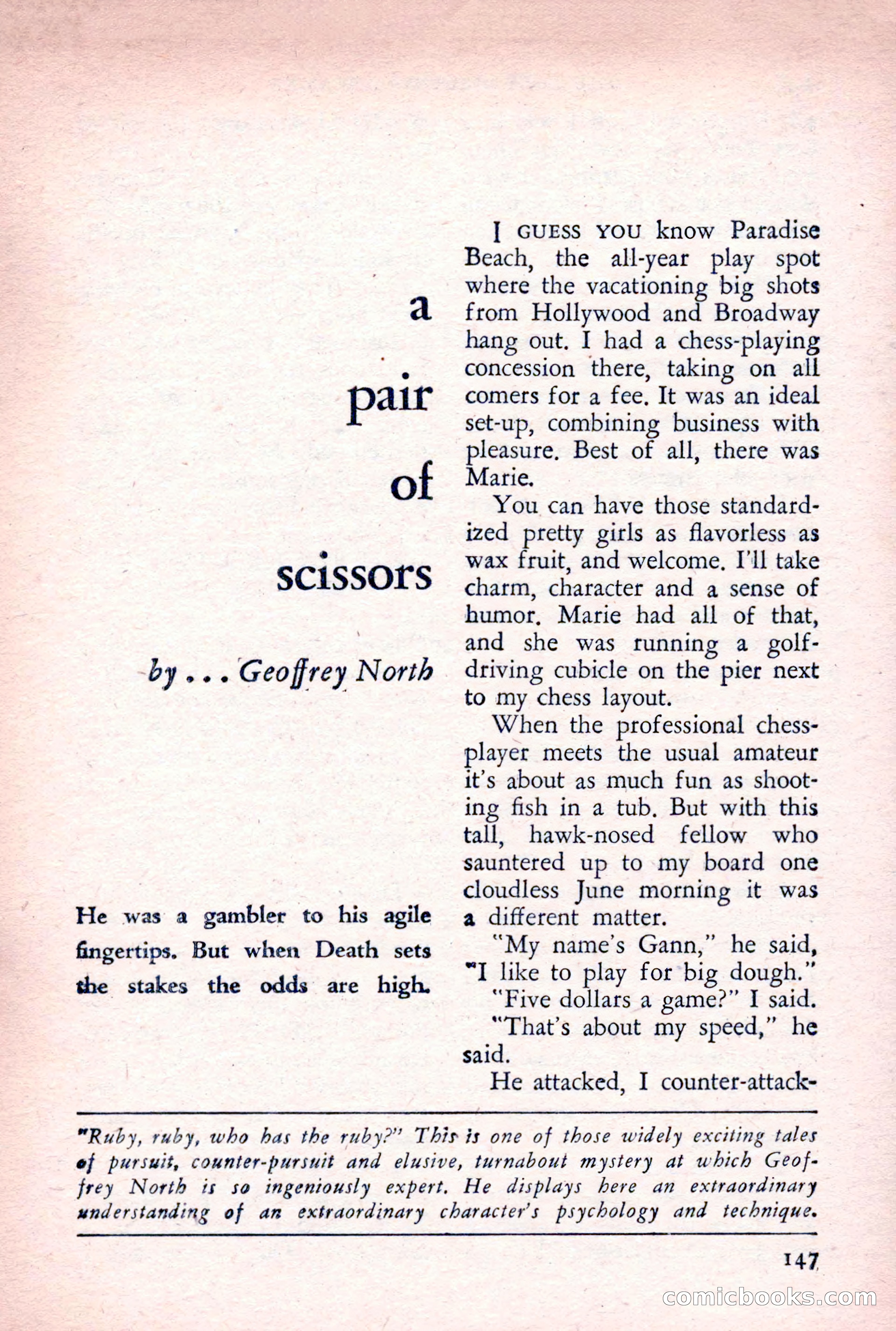 The Saint Detective Magazine — page 149 of 164