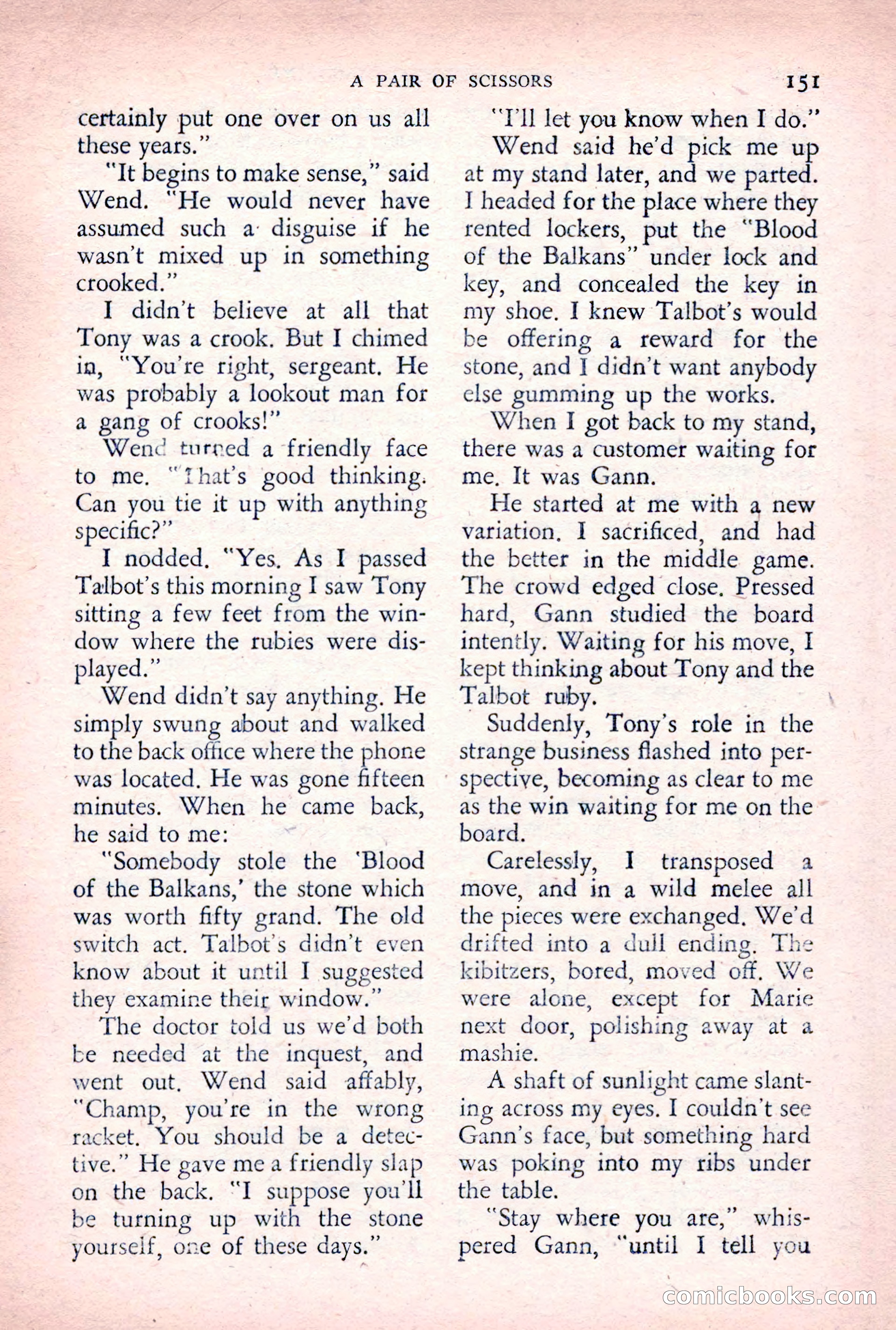 The Saint Detective Magazine — page 153 of 164