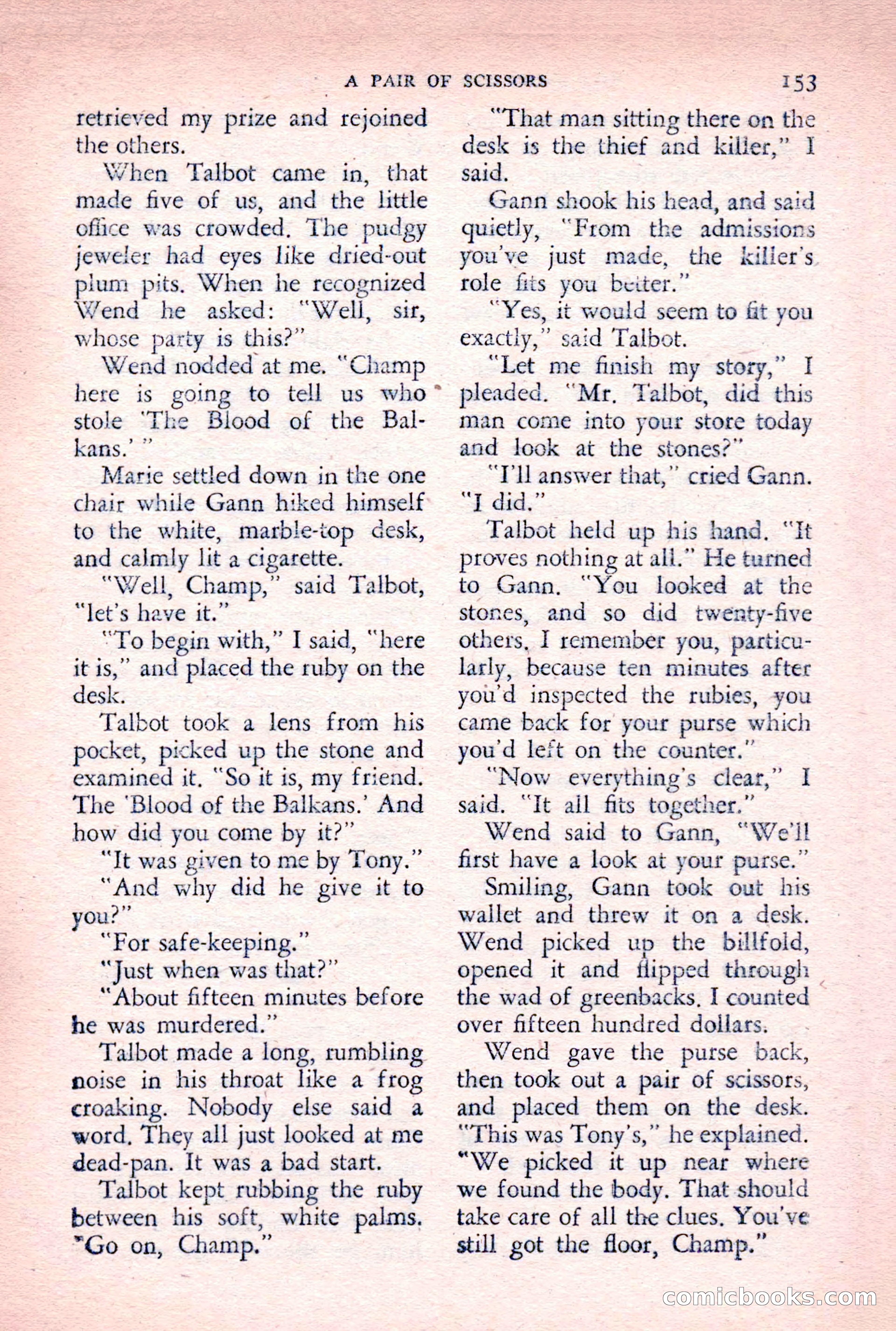 The Saint Detective Magazine — page 155 of 164