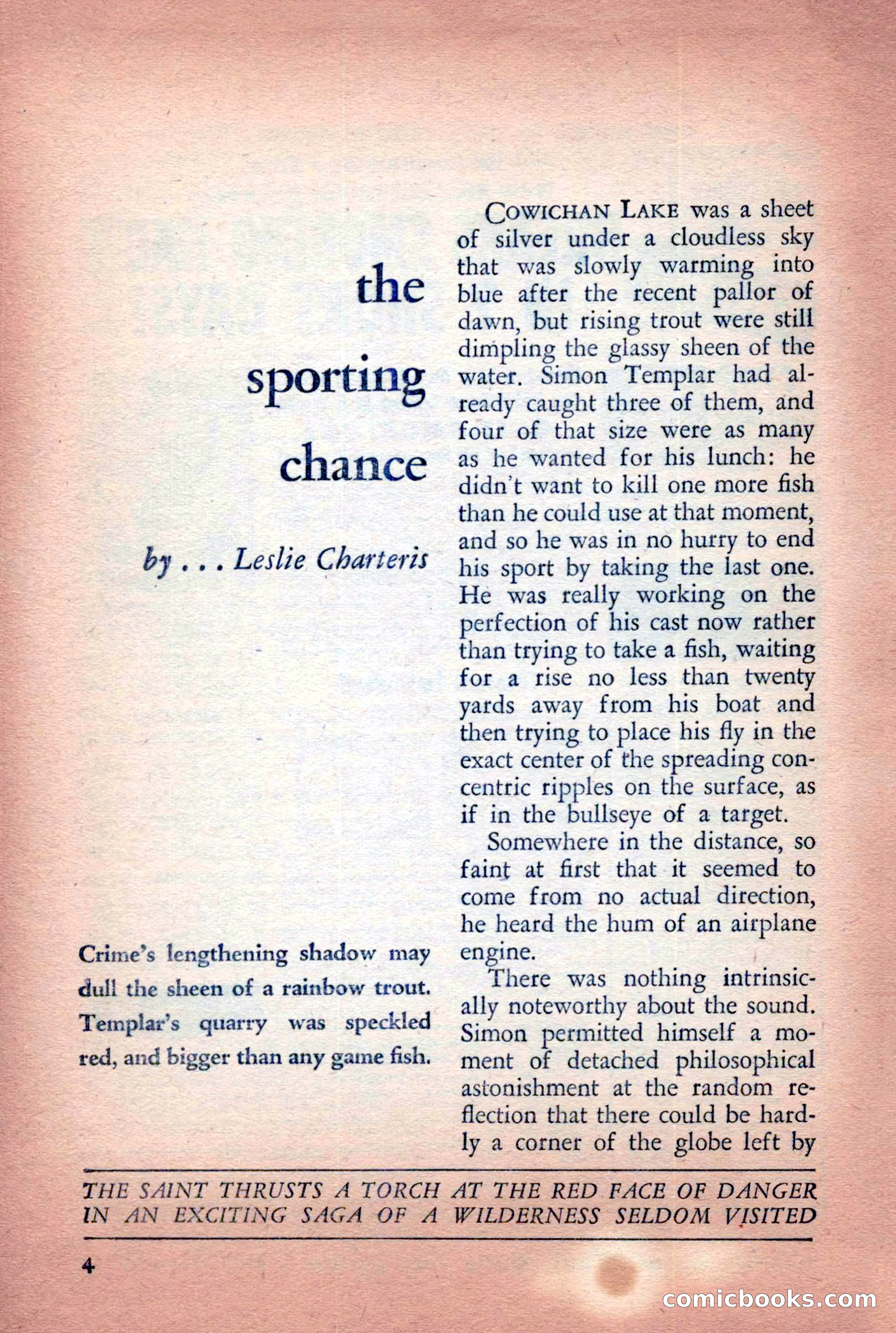The Saint Detective Magazine, April 1955 — page 6 of 164