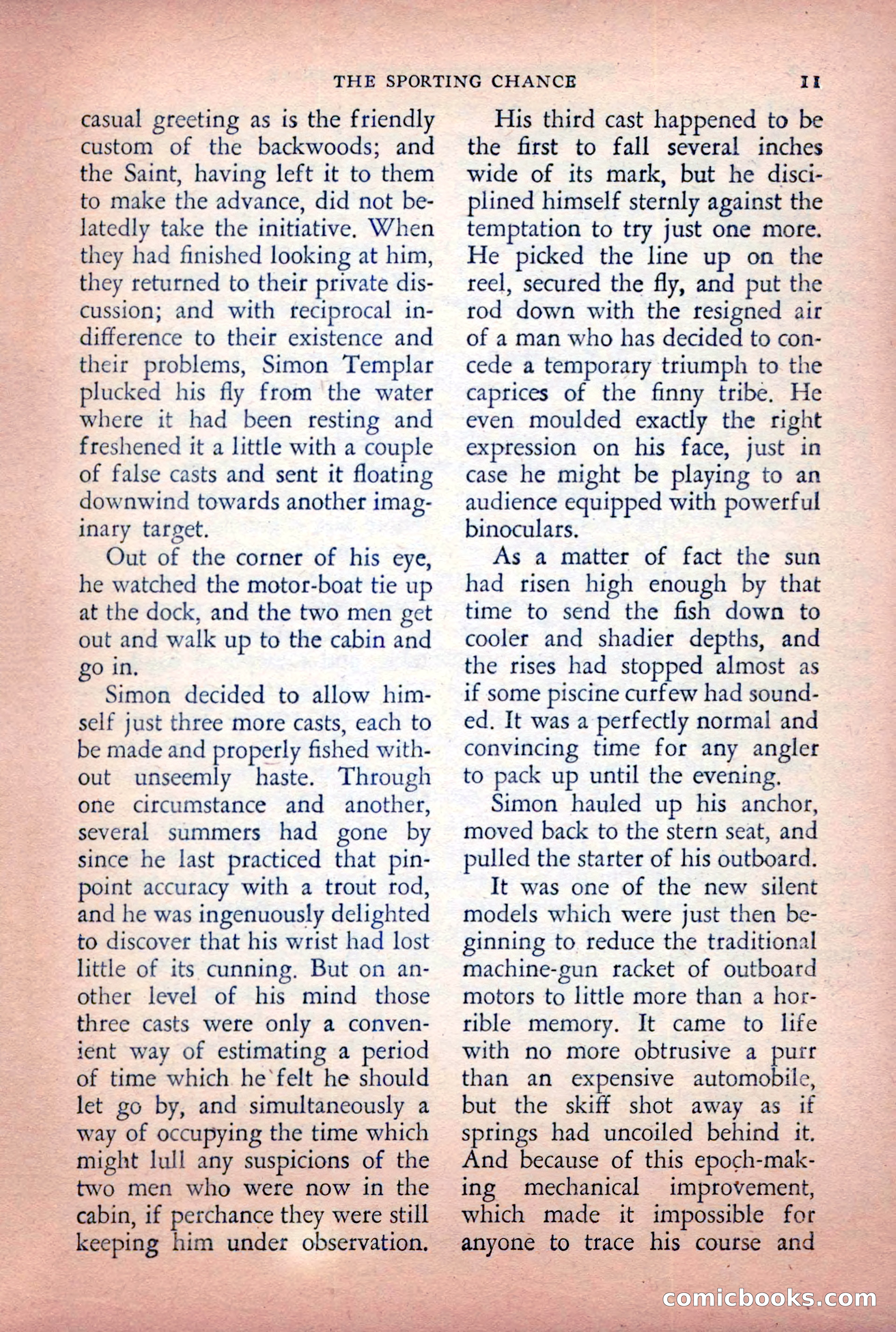 The Saint Detective Magazine, April 1955 — page 13 of 164