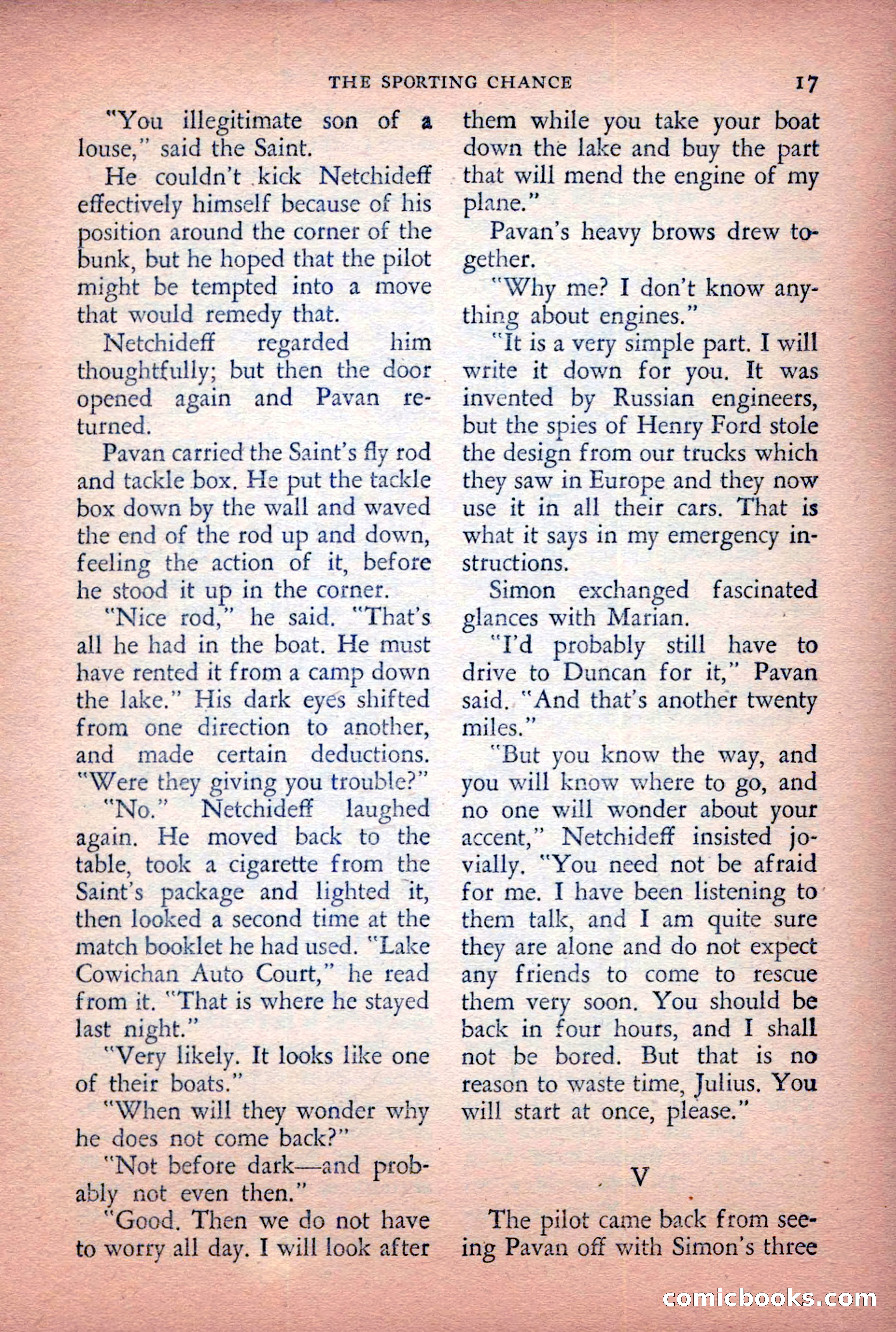 The Saint Detective Magazine, April 1955 — page 19 of 164