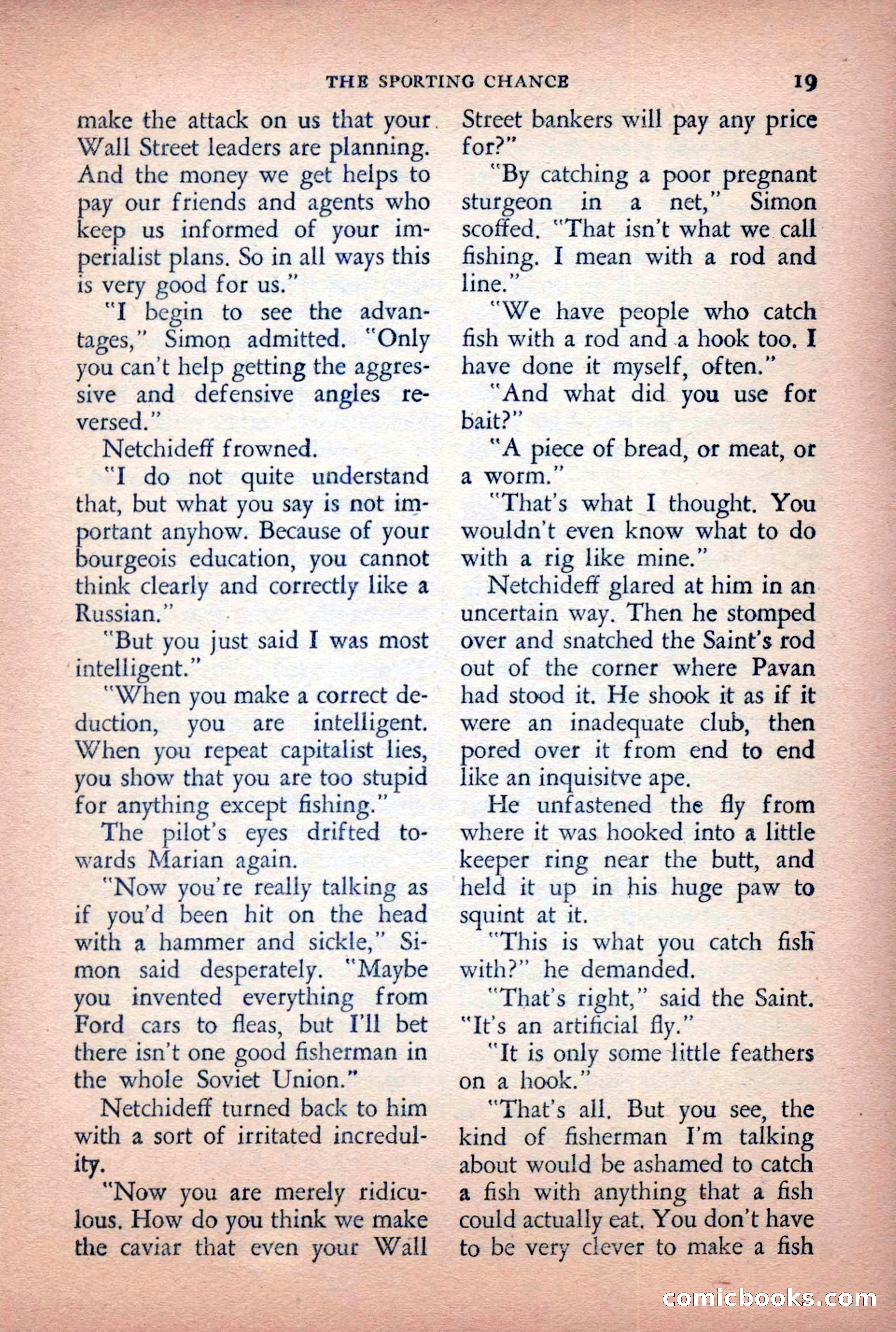 The Saint Detective Magazine, April 1955 — page 21 of 164