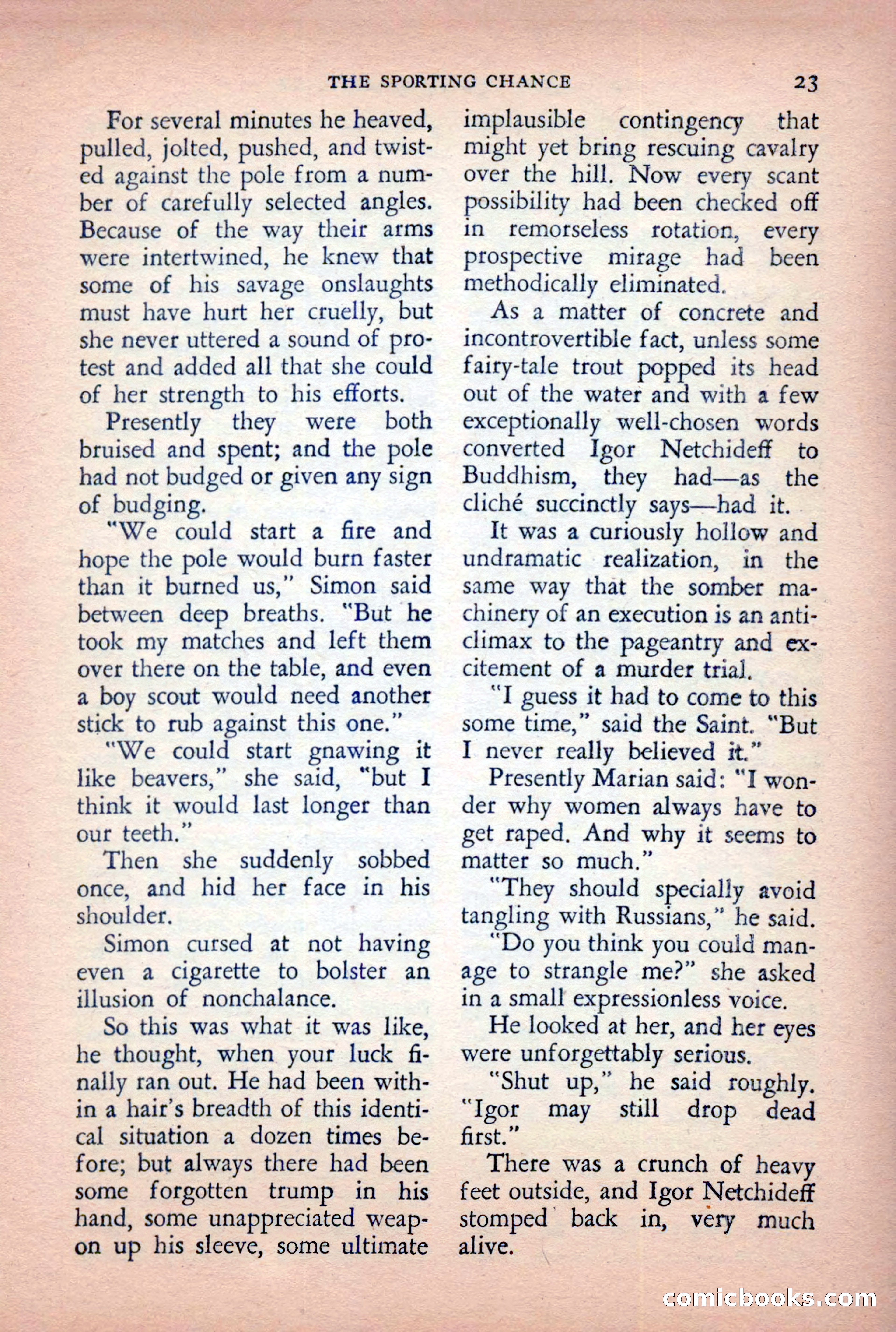 The Saint Detective Magazine, April 1955 — page 25 of 164
