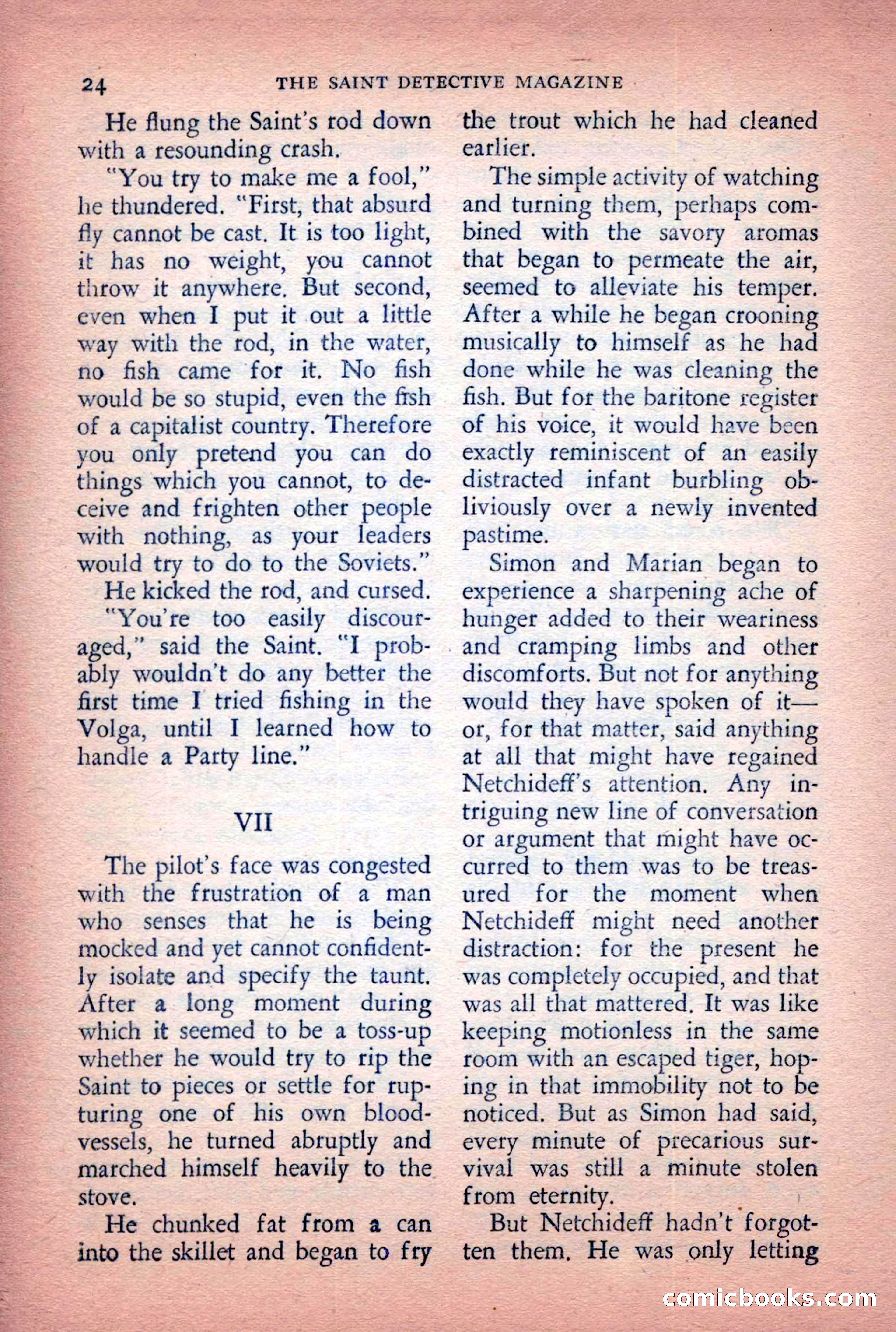 The Saint Detective Magazine, April 1955 — page 26 of 164