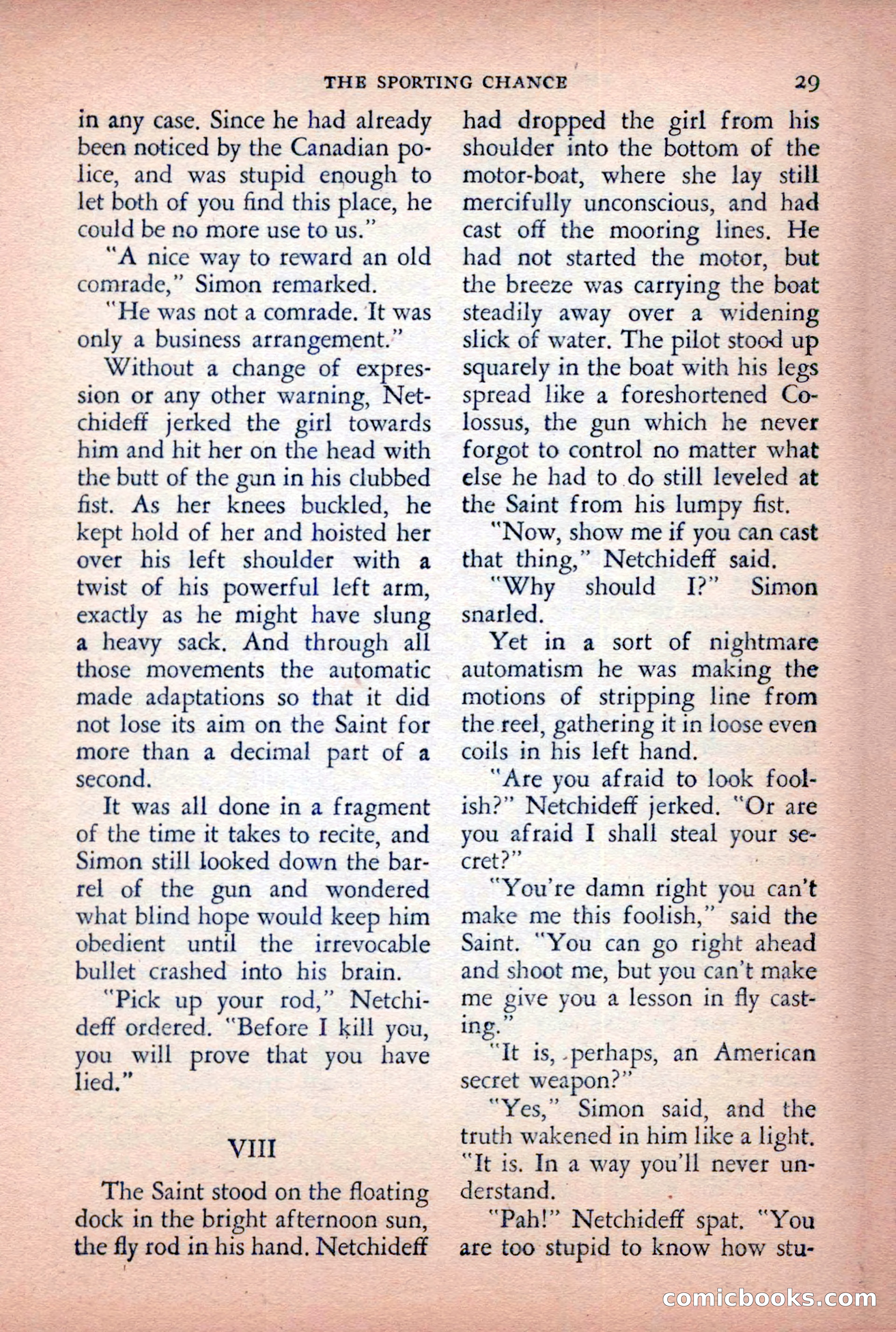 The Saint Detective Magazine, April 1955 — page 31 of 164