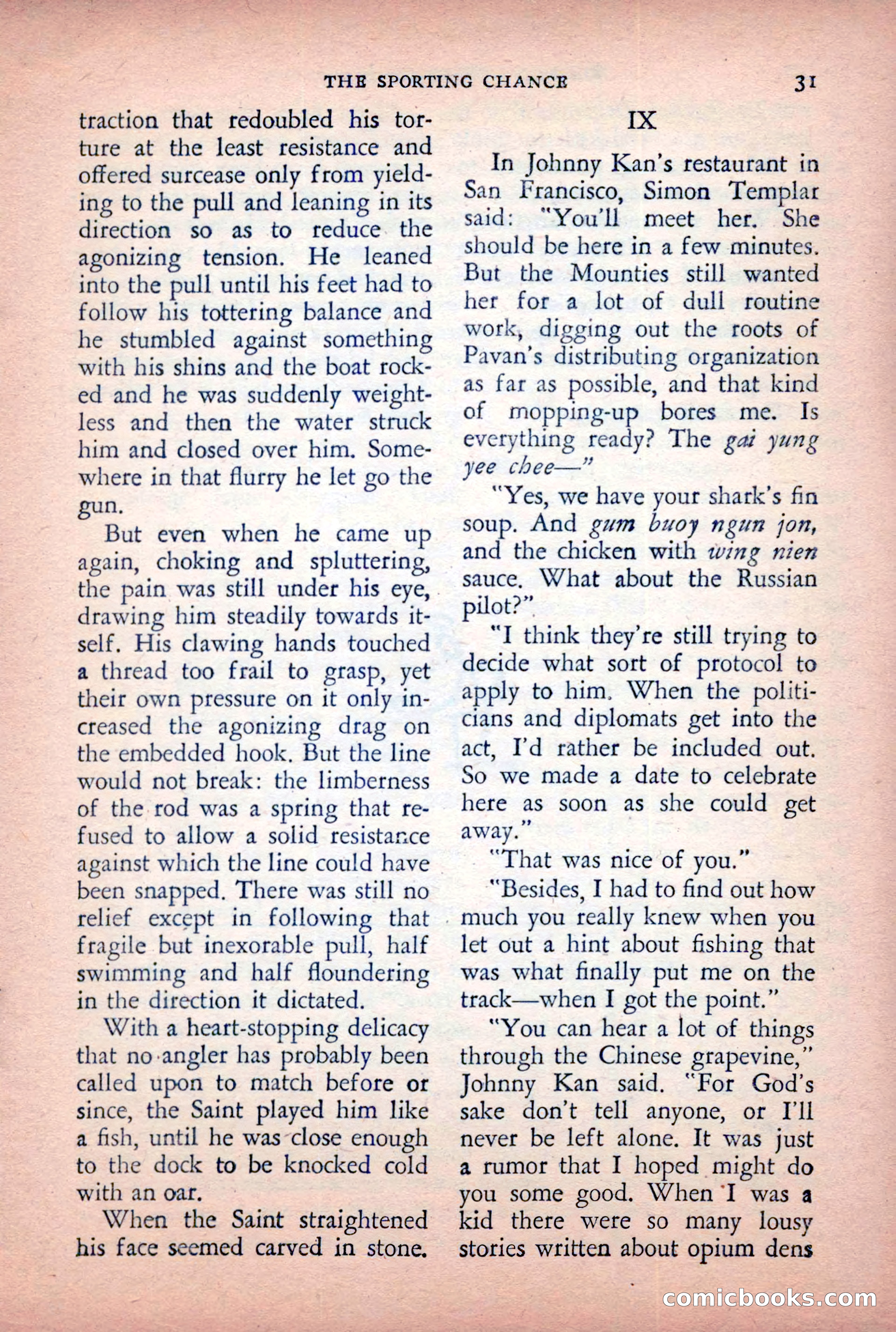 The Saint Detective Magazine, April 1955 — page 33 of 164