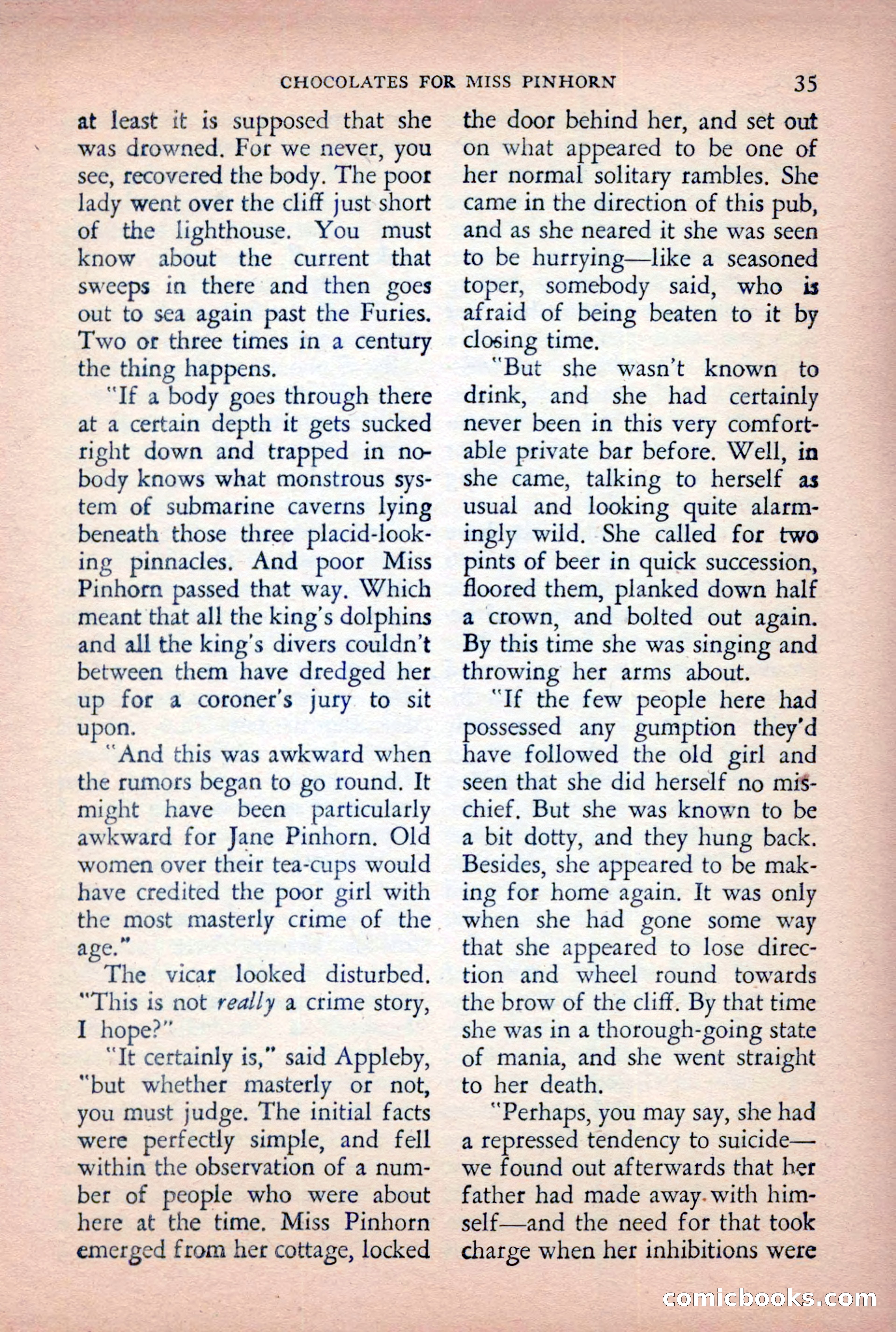 The Saint Detective Magazine, April 1955 — page 37 of 164