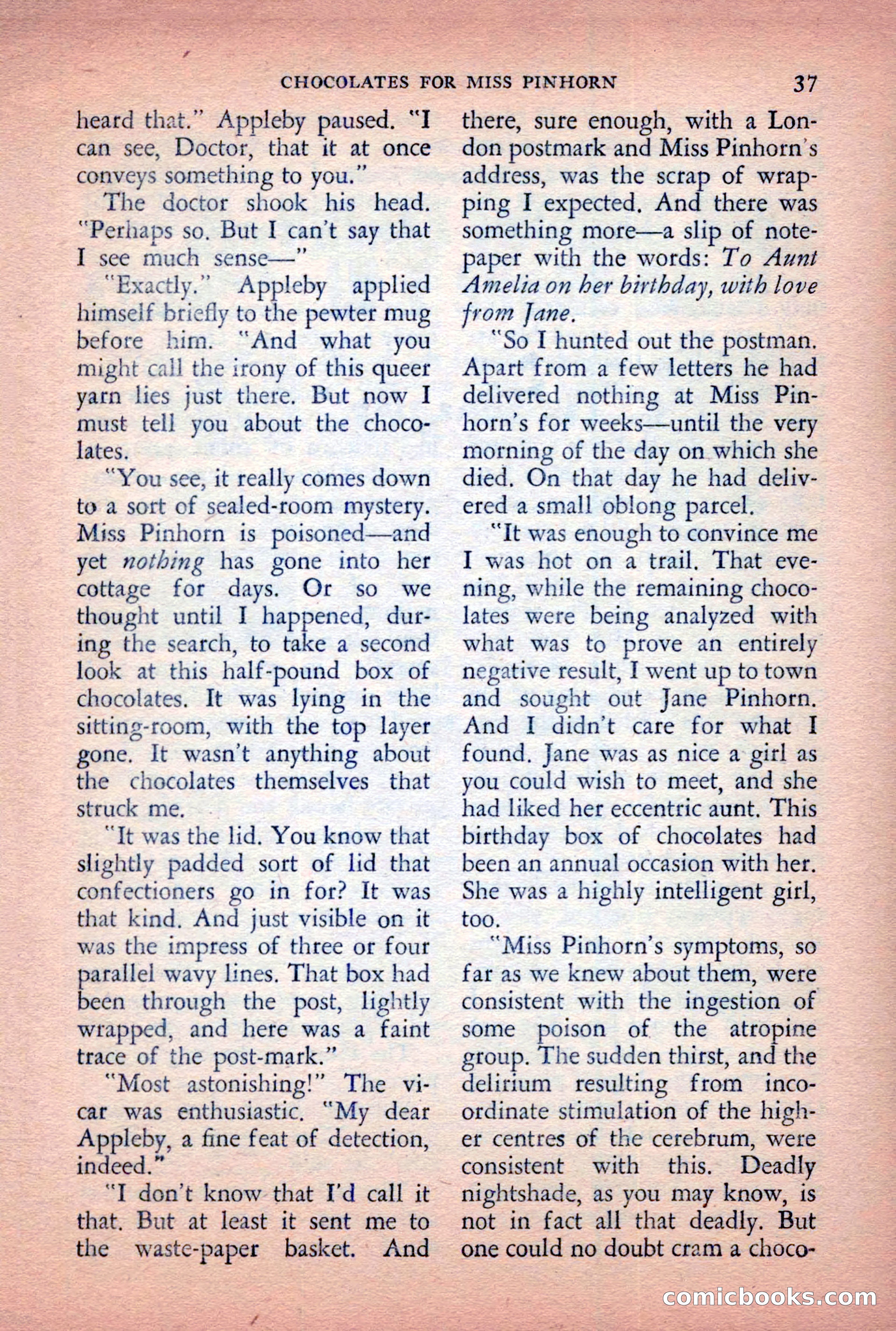 The Saint Detective Magazine, April 1955 — page 39 of 164