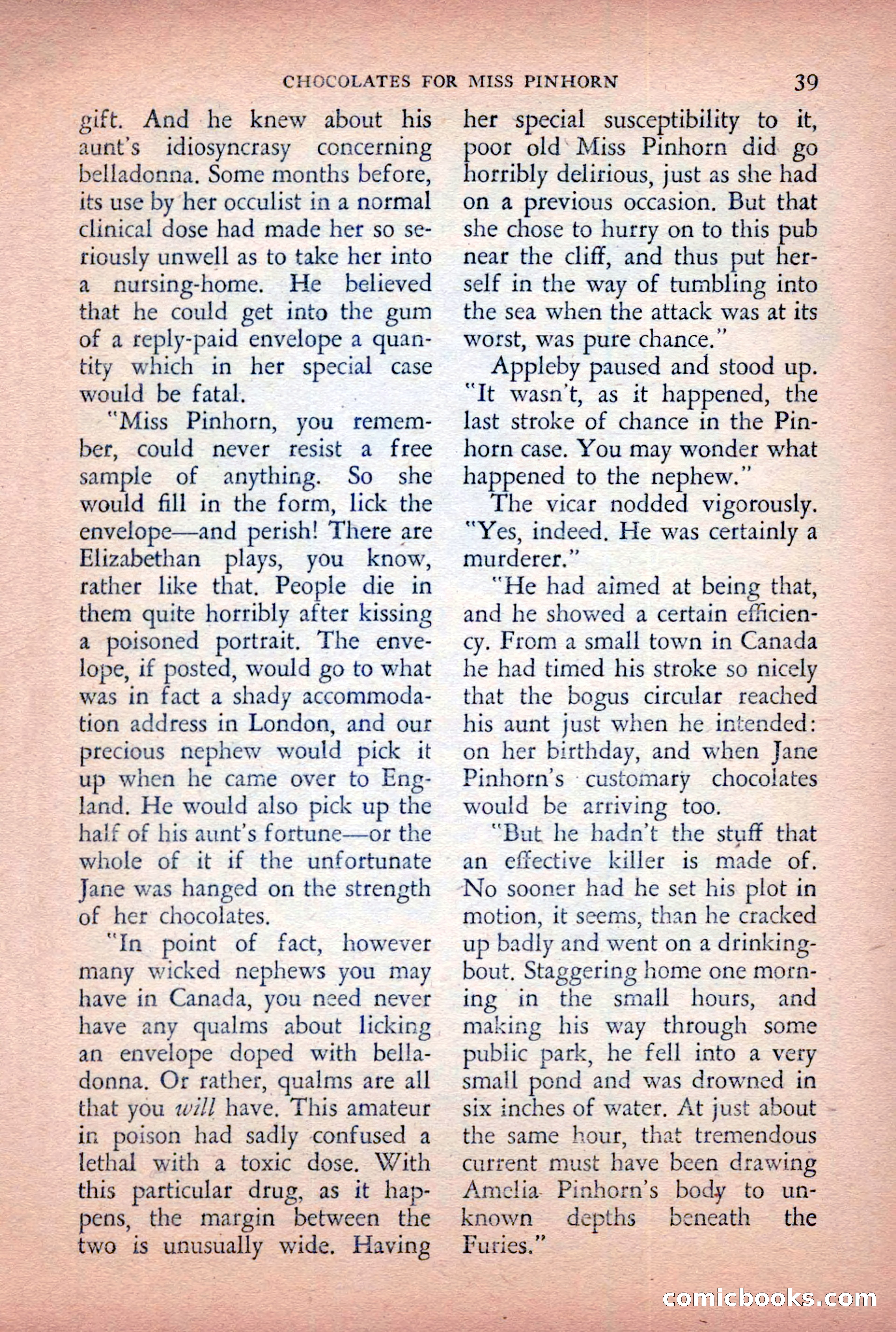The Saint Detective Magazine, April 1955 — page 41 of 164